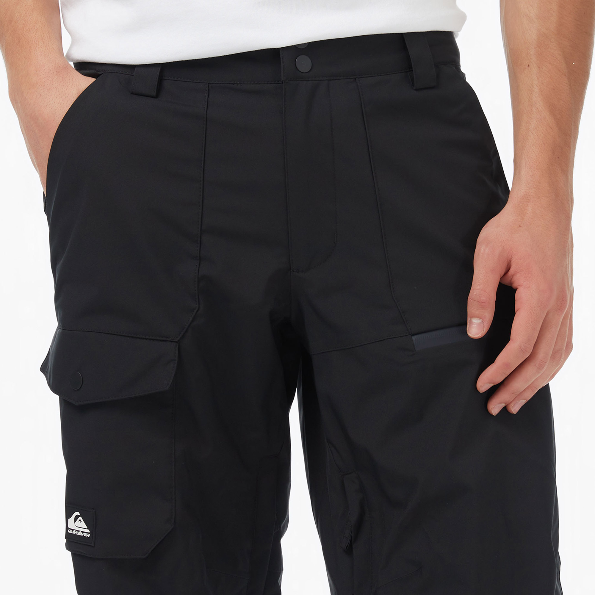 Quiksilver Utility Pt Erkek Gri Kayak Pantolonu