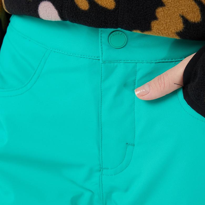 Roxy Backyard Pt Kadın Yeşil Kayak Pantolonu