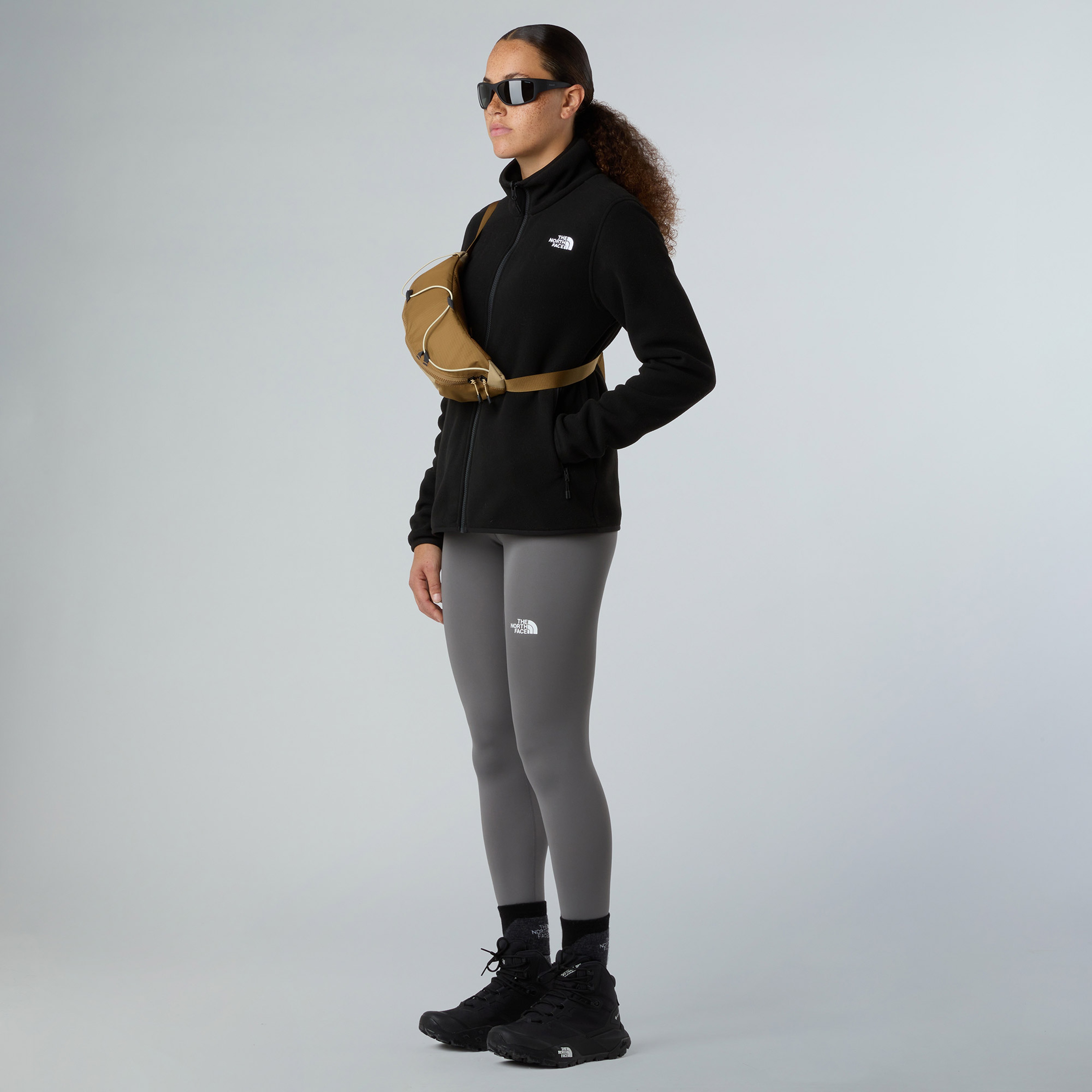 The North Face Glacier Fleece Kadın Siyah Outdoor Polar