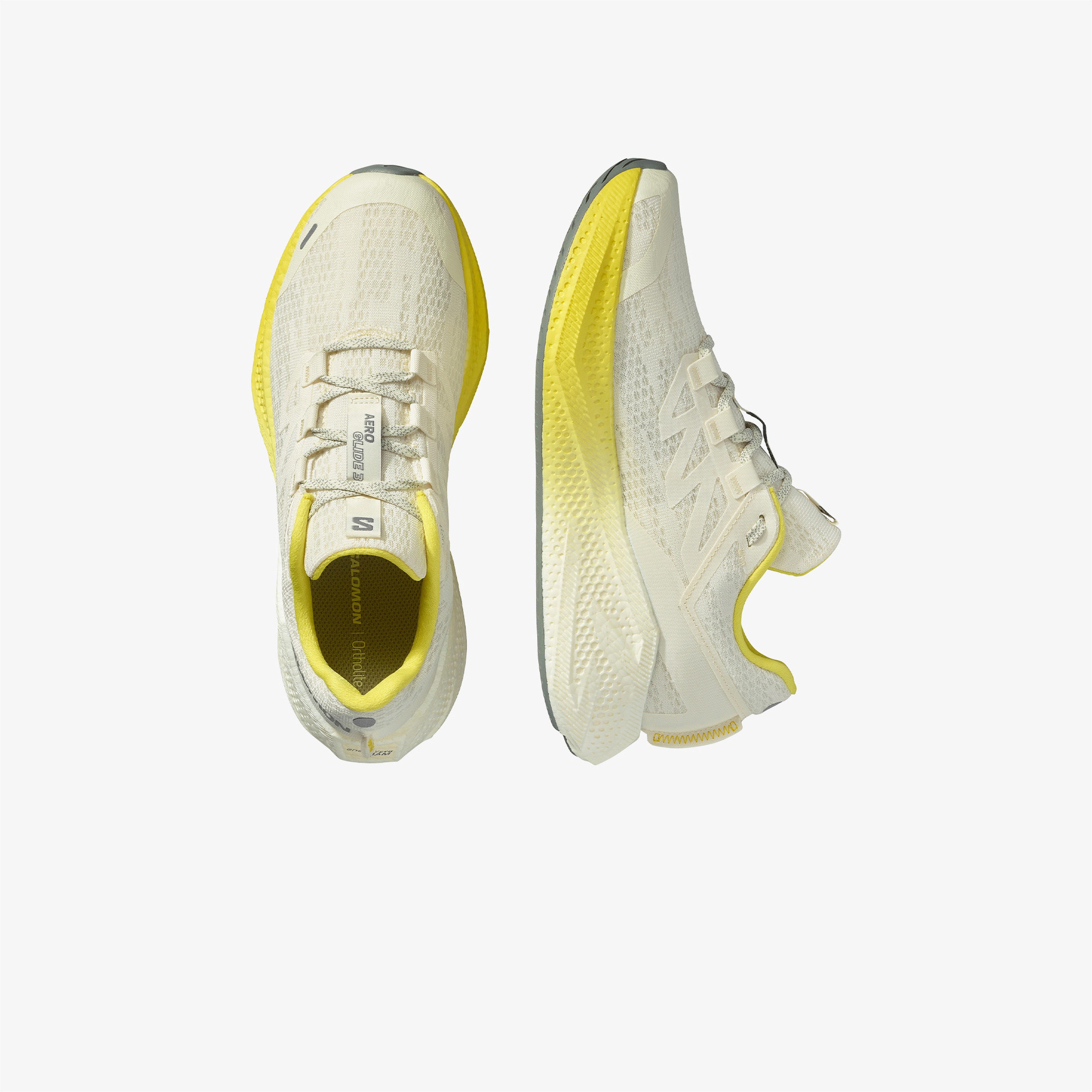 Salomon Aero Glide 3 Erkek Krem Koşu Ayakkabısı