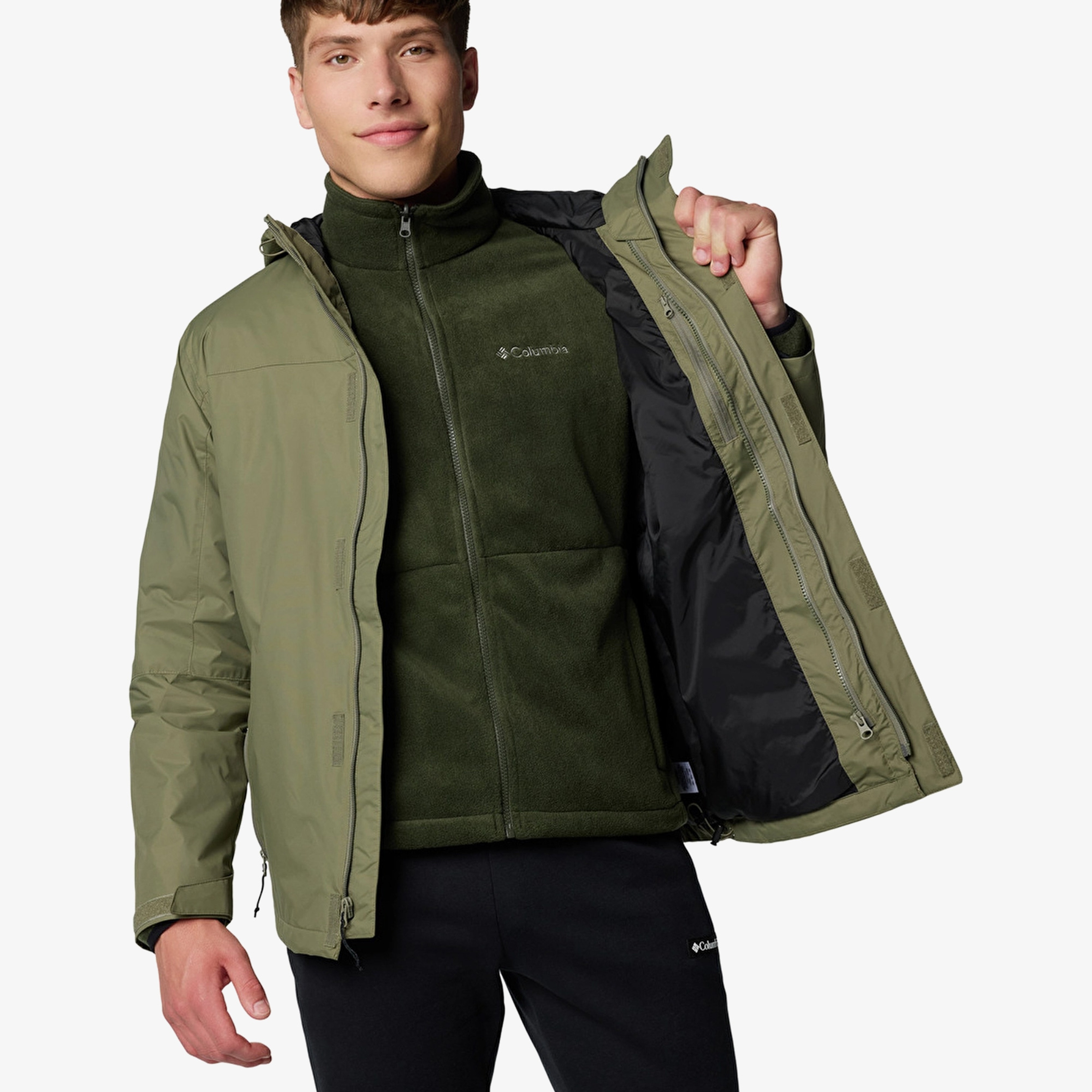 Columbia Tunnel Falls II Interchange Erkek Yeşil Outdoor Mont