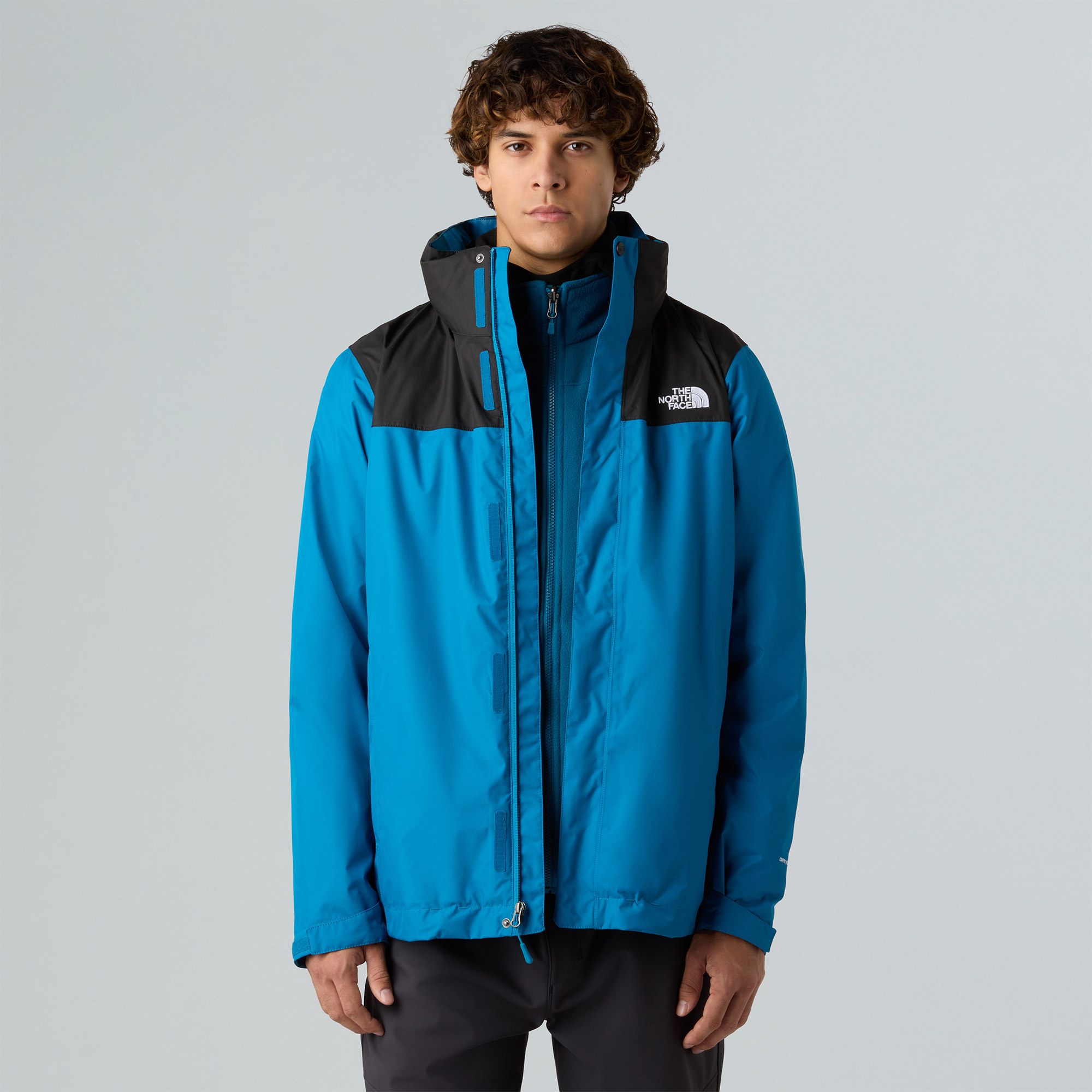 The North Face Evolve II Triclimate Erkek Mavi Outdoor Mont