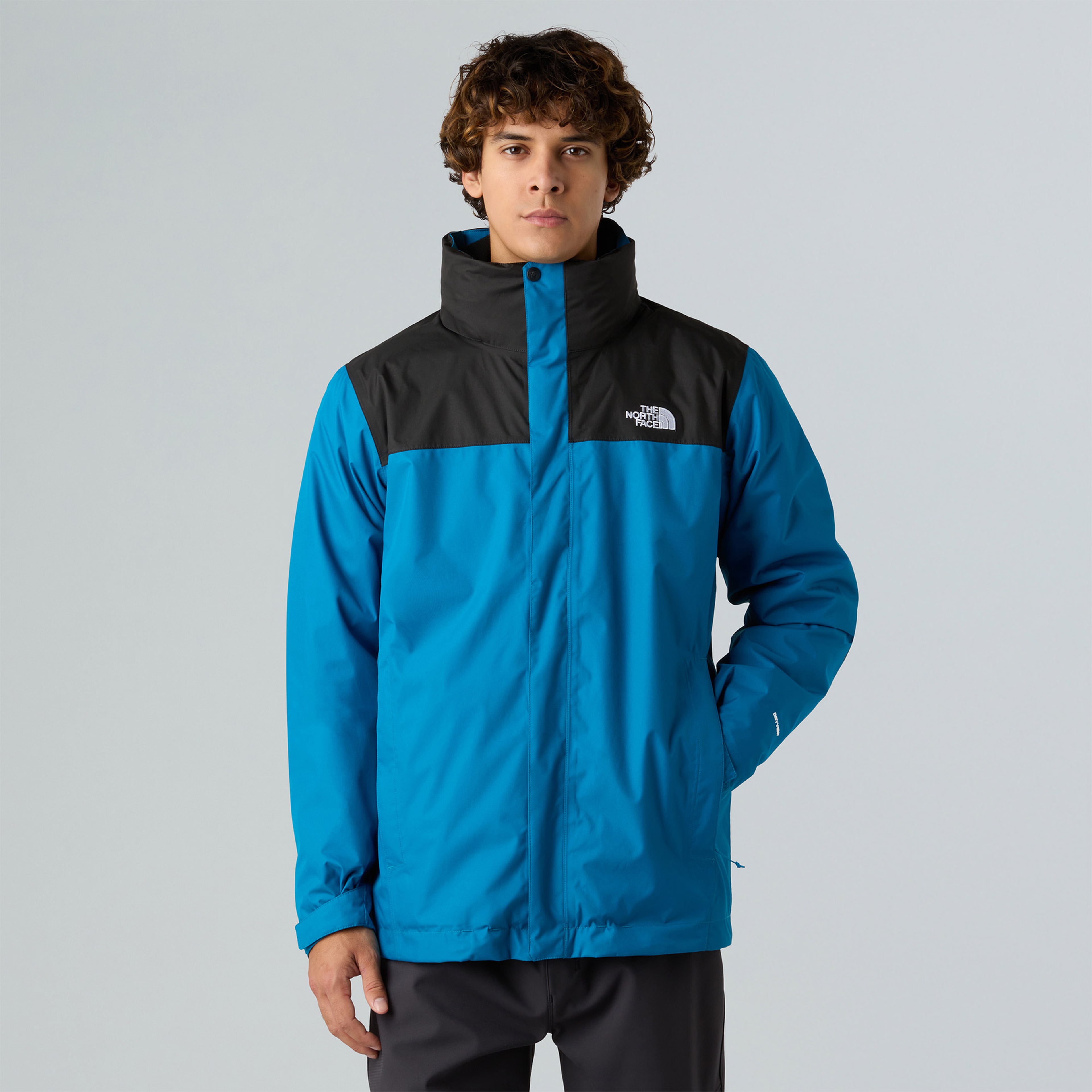 The North Face Evolve II Triclimate Erkek Mavi Outdoor Mont