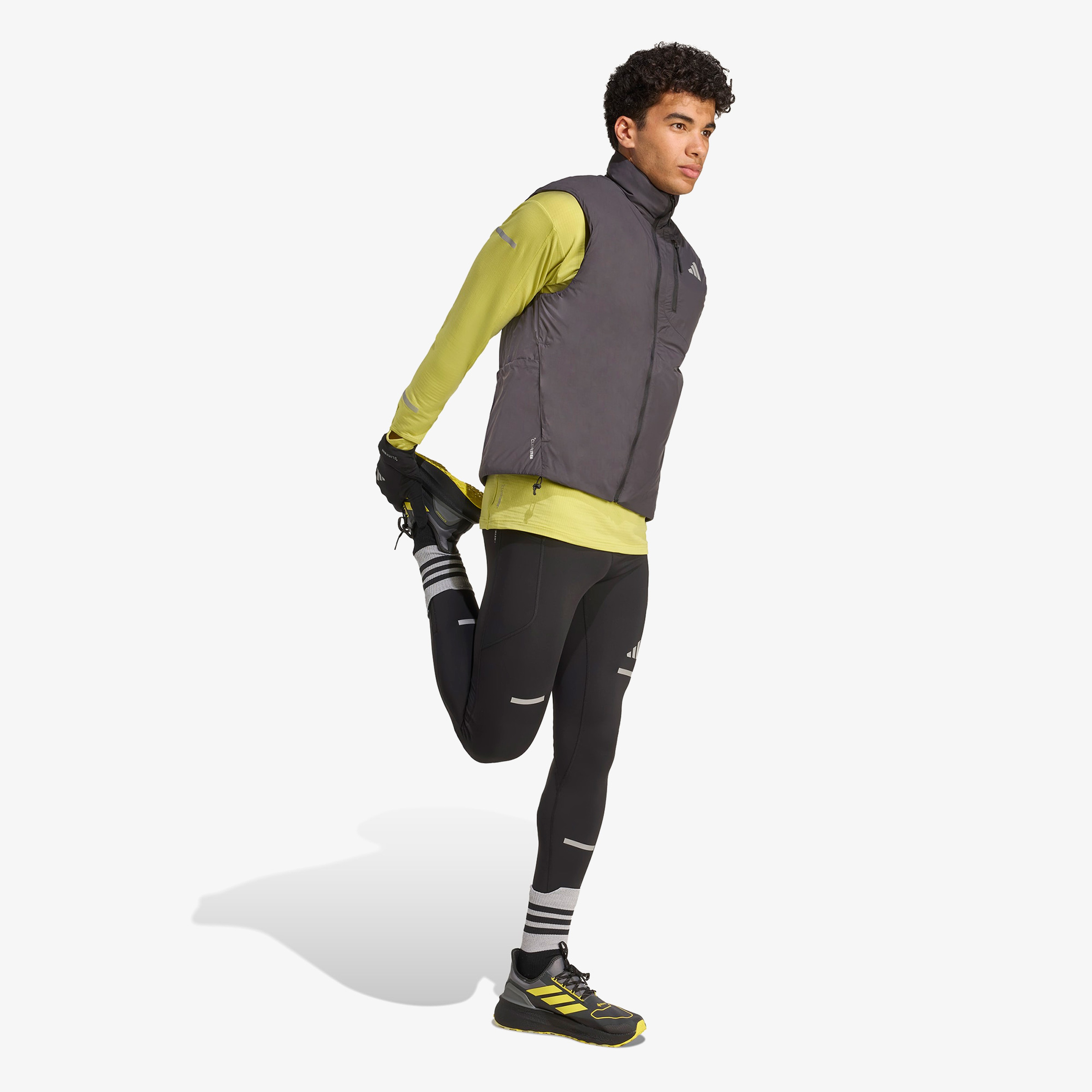 adidas Adi365 Running Climawarm Erkek Siyah Koşu Yeleği