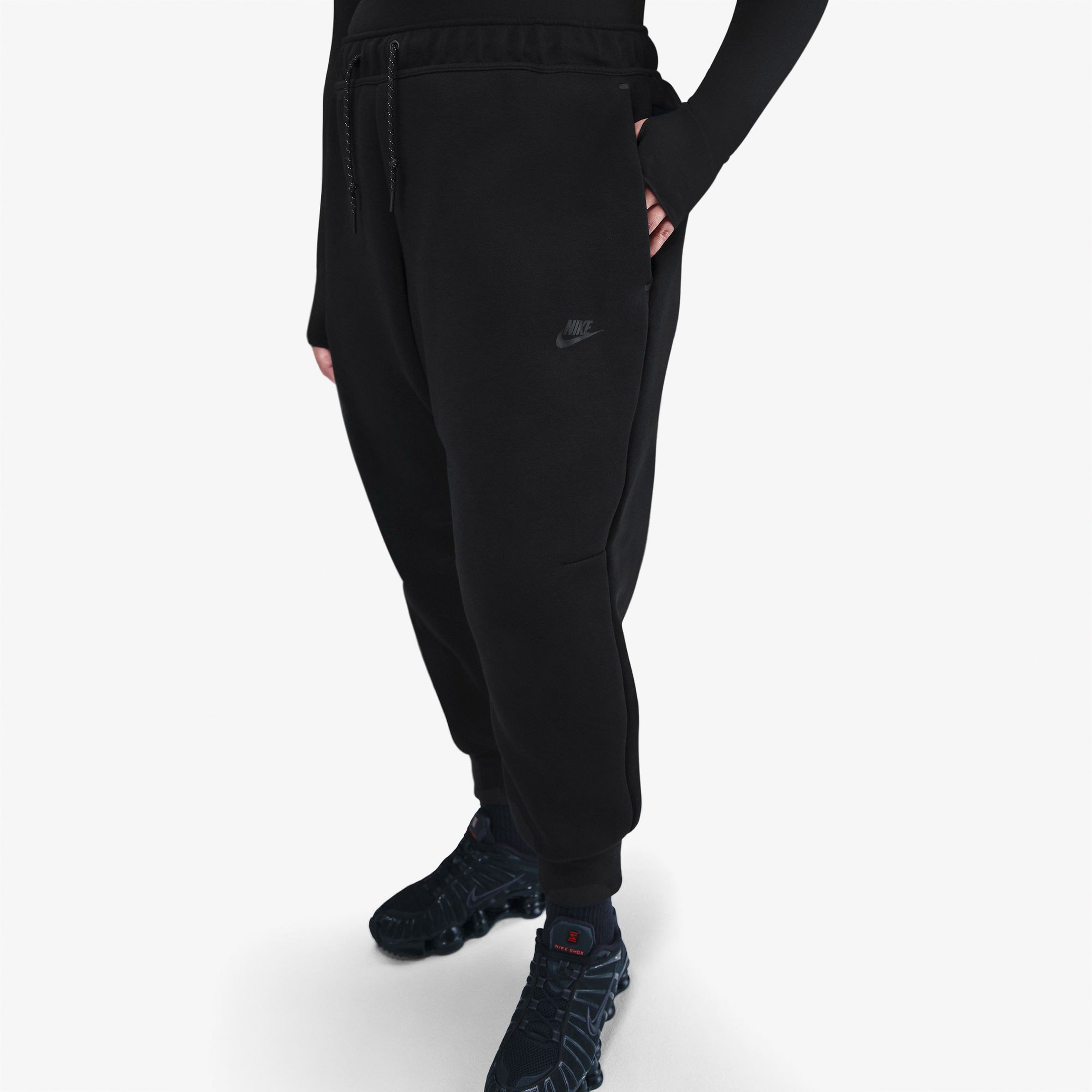 Nike Sportswear Tech Fleece Kadın Siyah Eşofman Altı