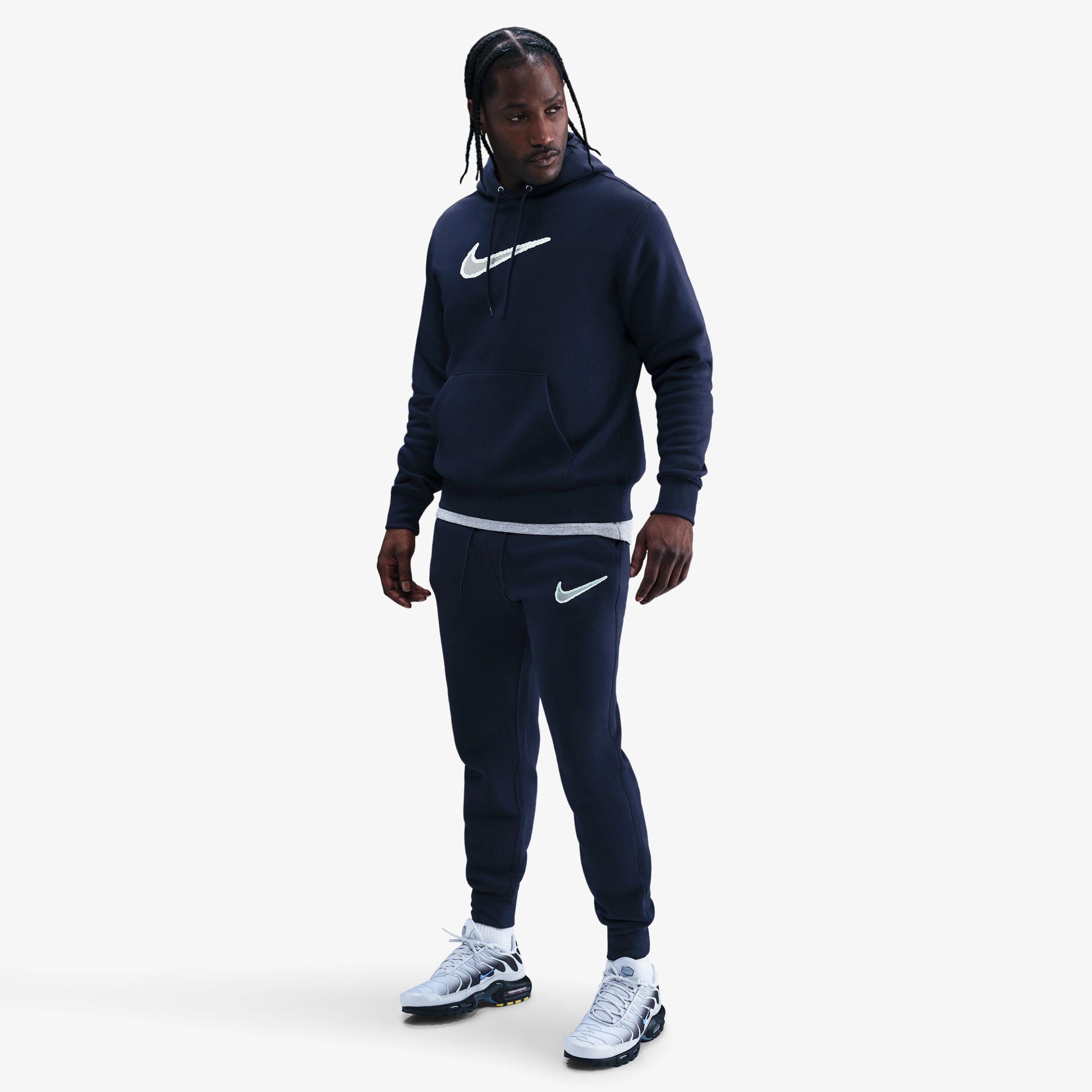 Nike Club Joggings Broek Heren Erkek Mavi Eşofman Altı