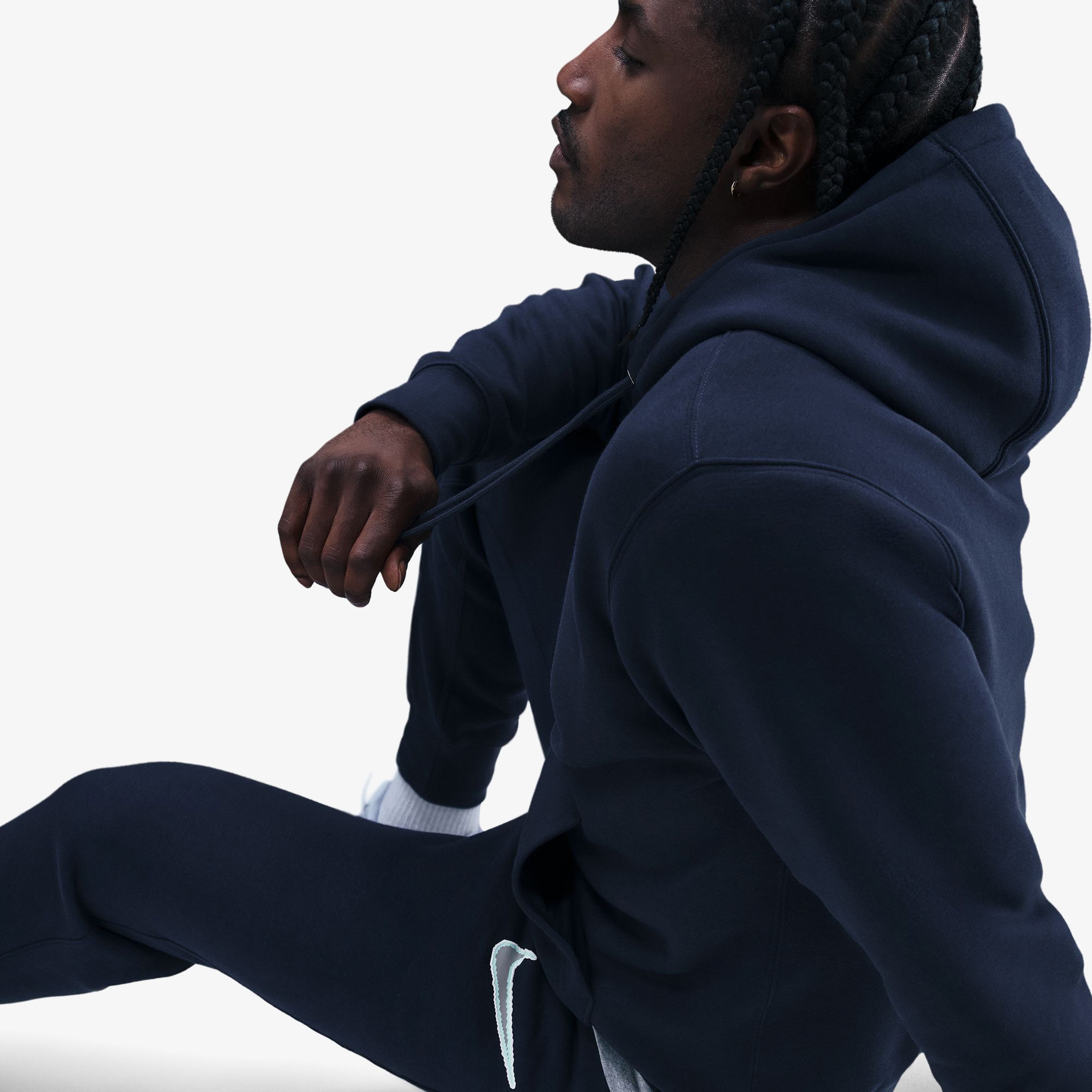 Nike Club Joggings Broek Heren Erkek Mavi Eşofman Altı