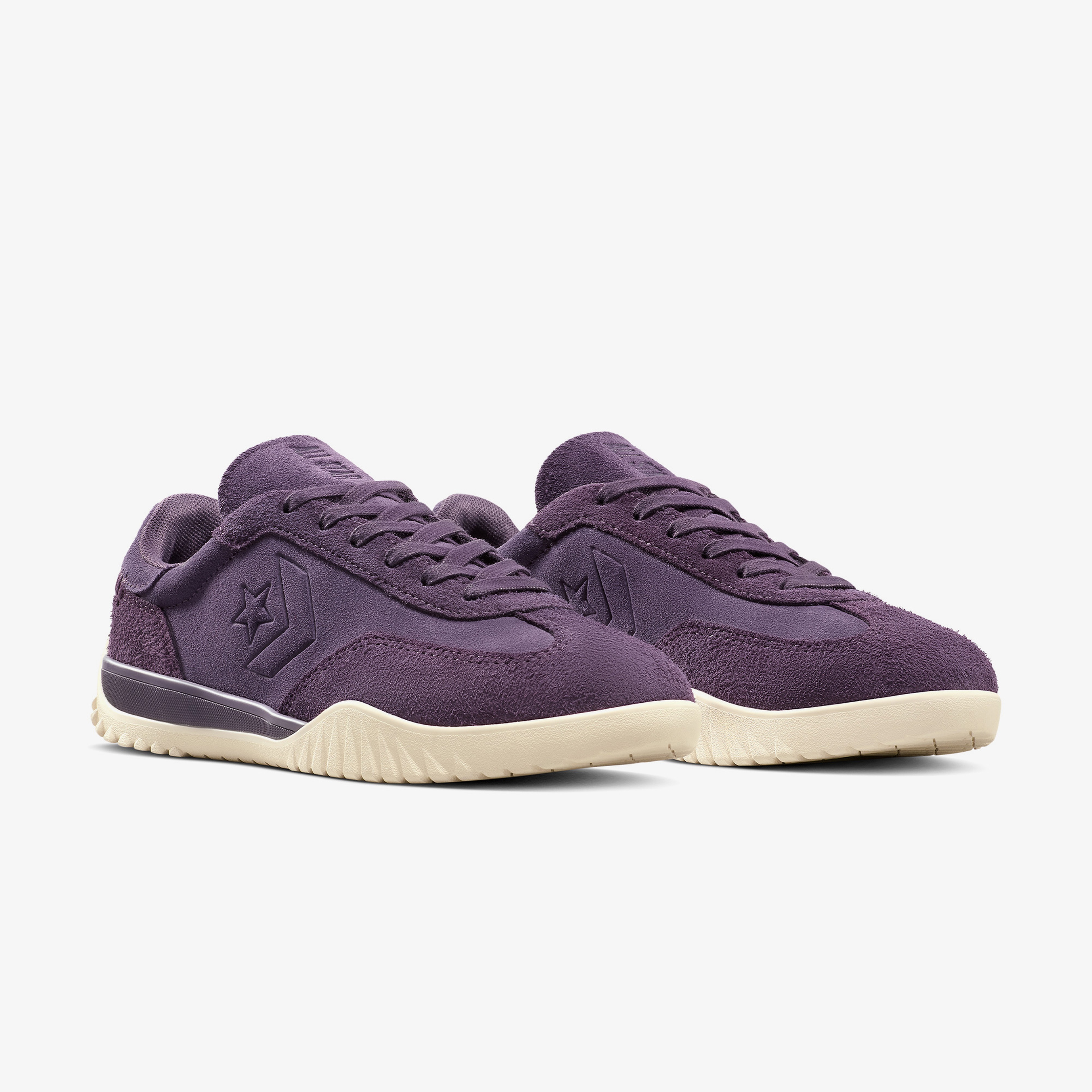 Converse Run Star Trainer Colorful Suede Unisex Mor Sneaker