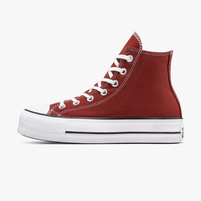 Converse Converse Chuck Taylor All Star Lift Kadın Bordo Sneaker Occasion'da! Bordo - 5. görsel