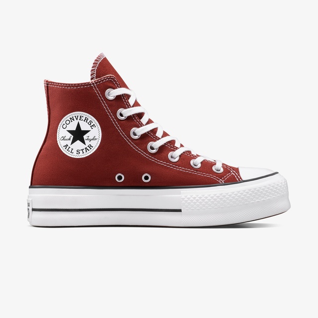 Converse Converse Chuck Taylor All Star Lift Kadın Bordo Sneaker Occasion'da! Bordo - 2. görsel