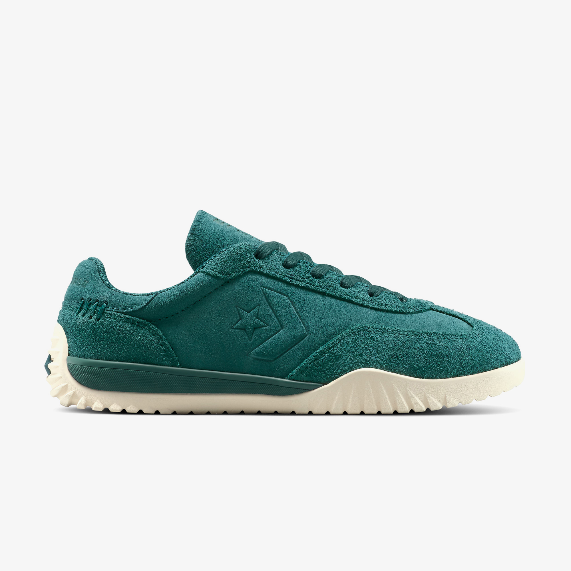 Converse Run Star Trainer Crafted Color Suede Unisex Yeşil Sneaker