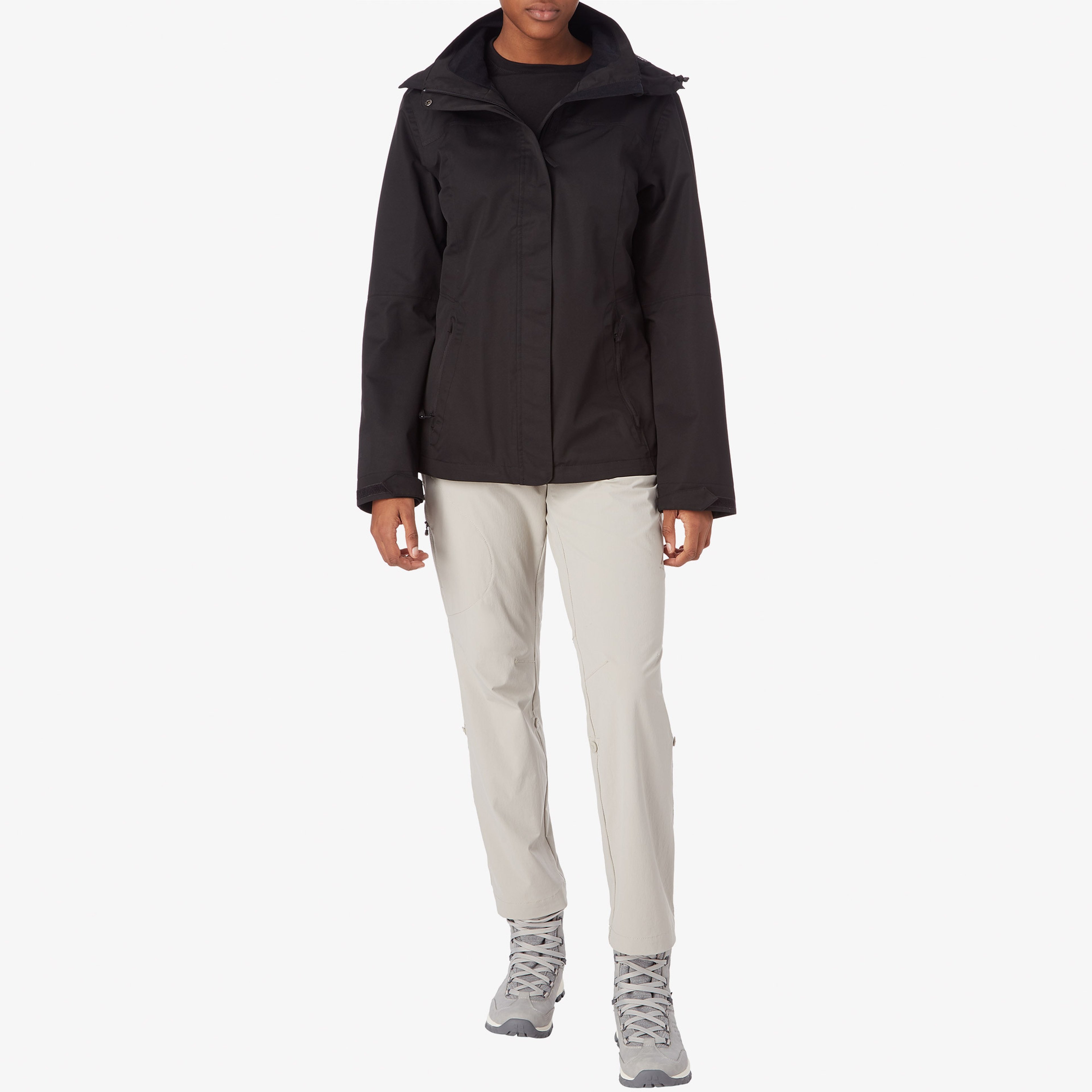 Mc Kinley Terang Shell II Kadın Siyah Outdoor Mont