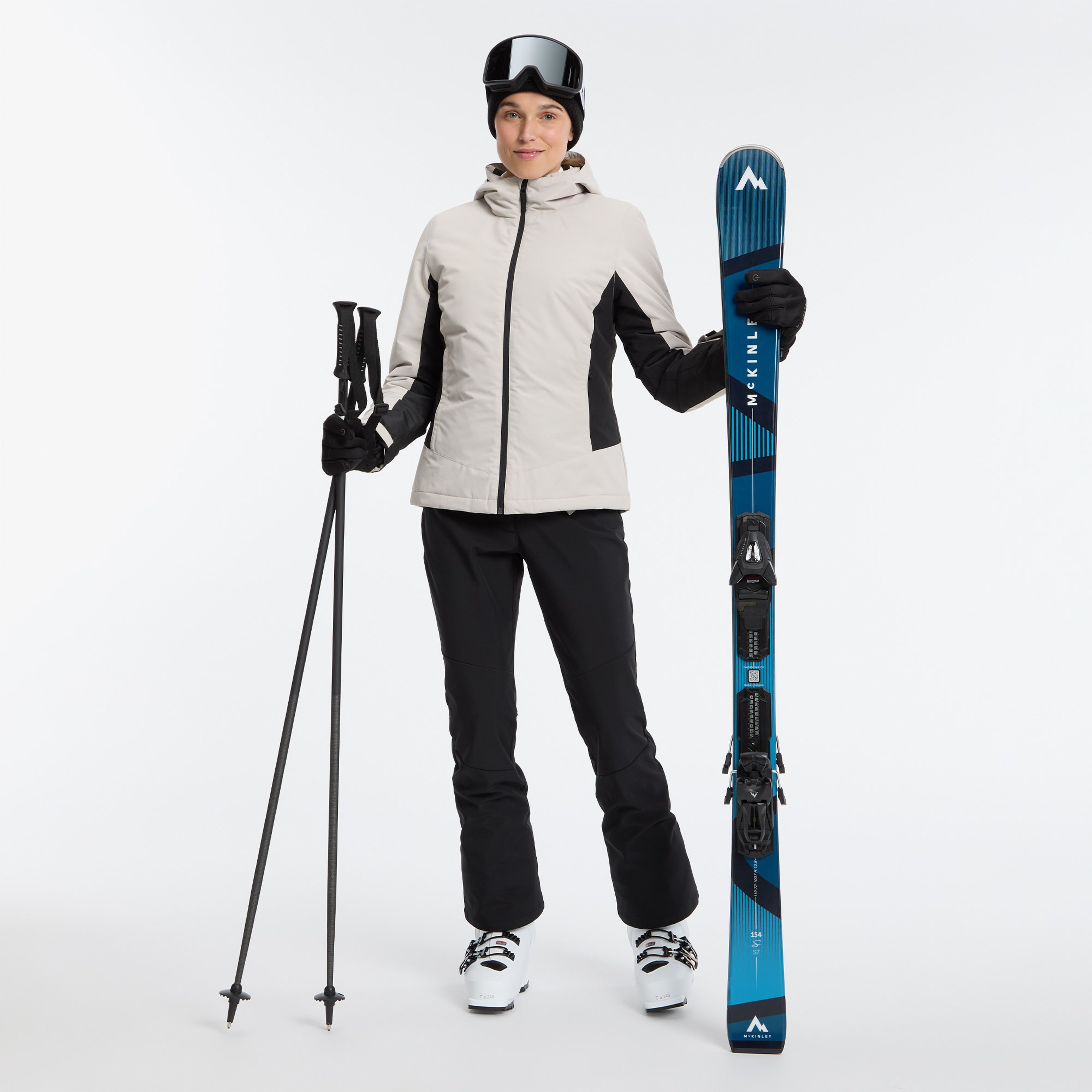 Mc Kinley Helen Kadın Gri Kayak Montu