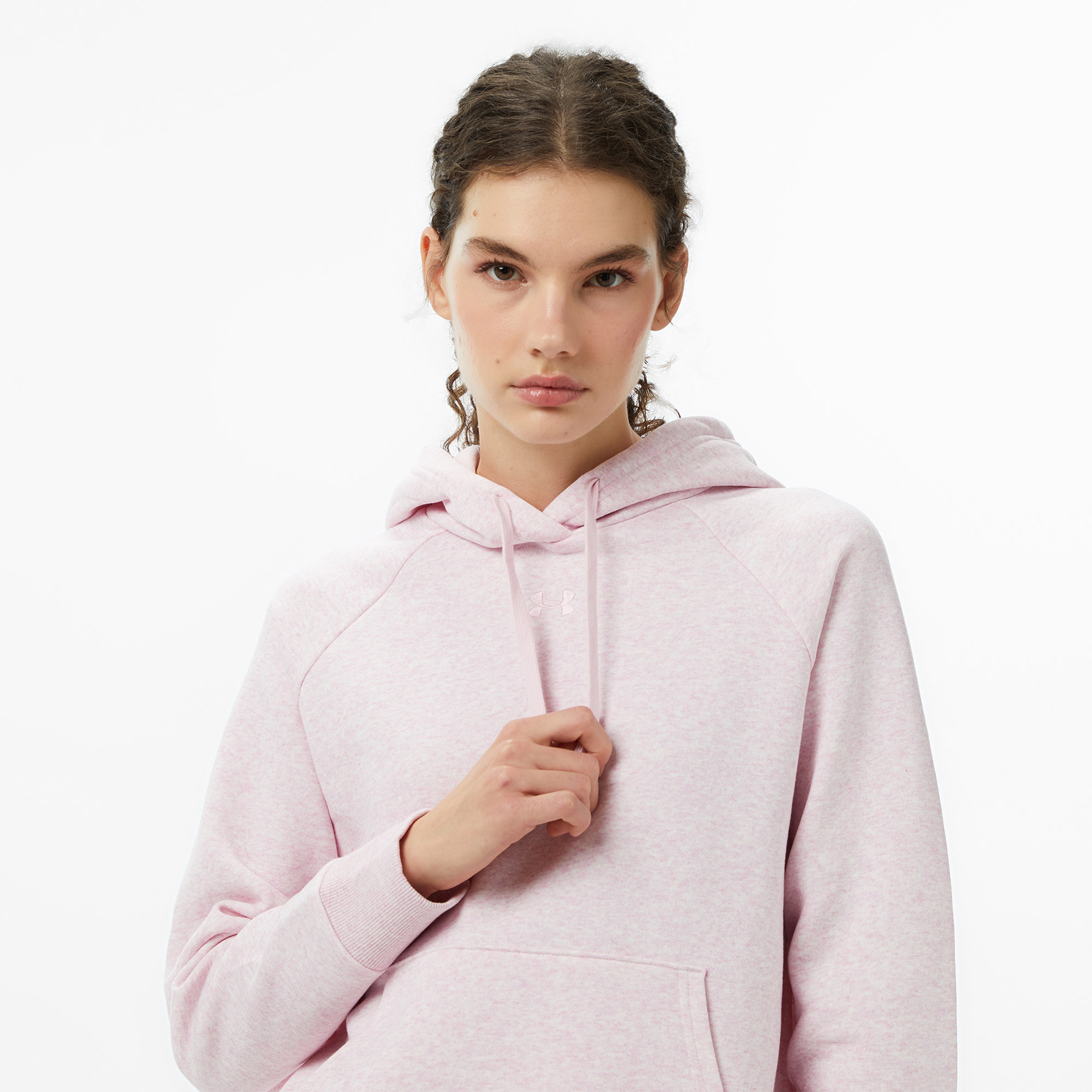 Under Armour Rial Fleece Kadın Pembe Sweatshirt