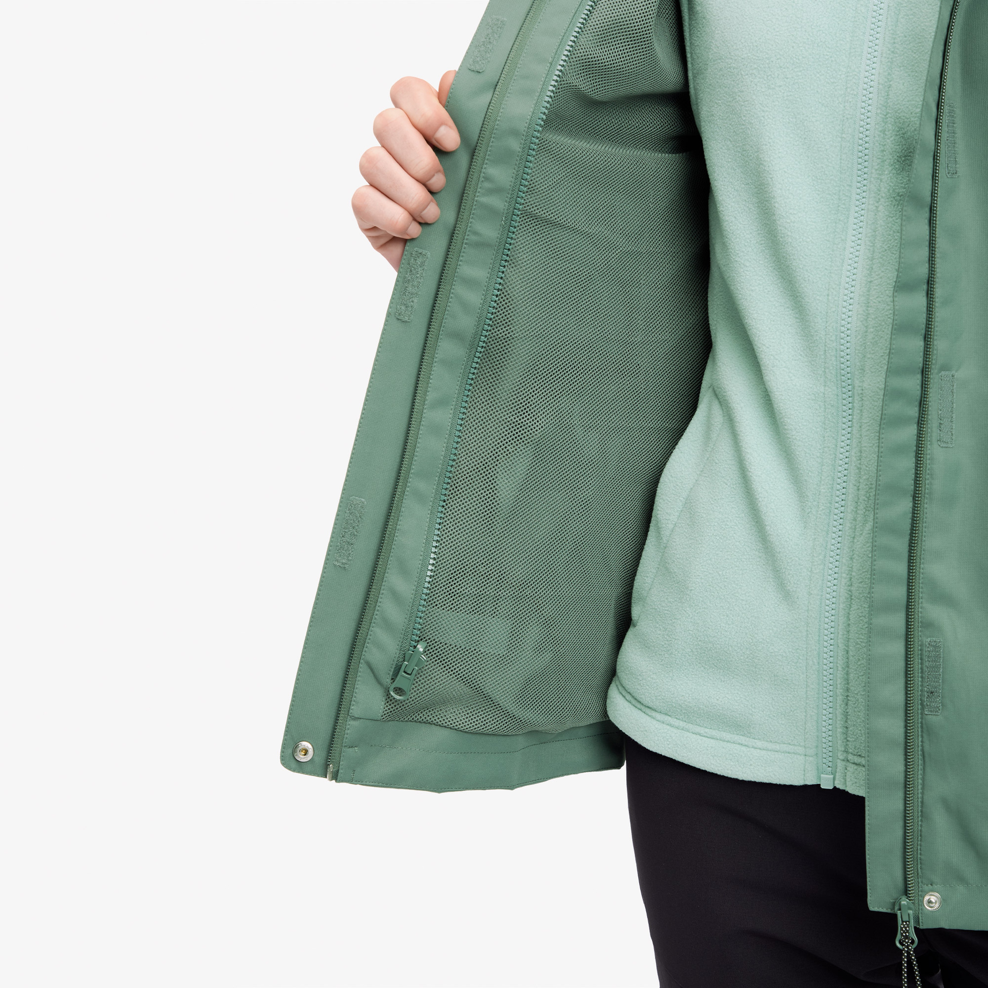 Mc Kinley Terang 3:1 II Kadın Yeşil Outdoor Mont