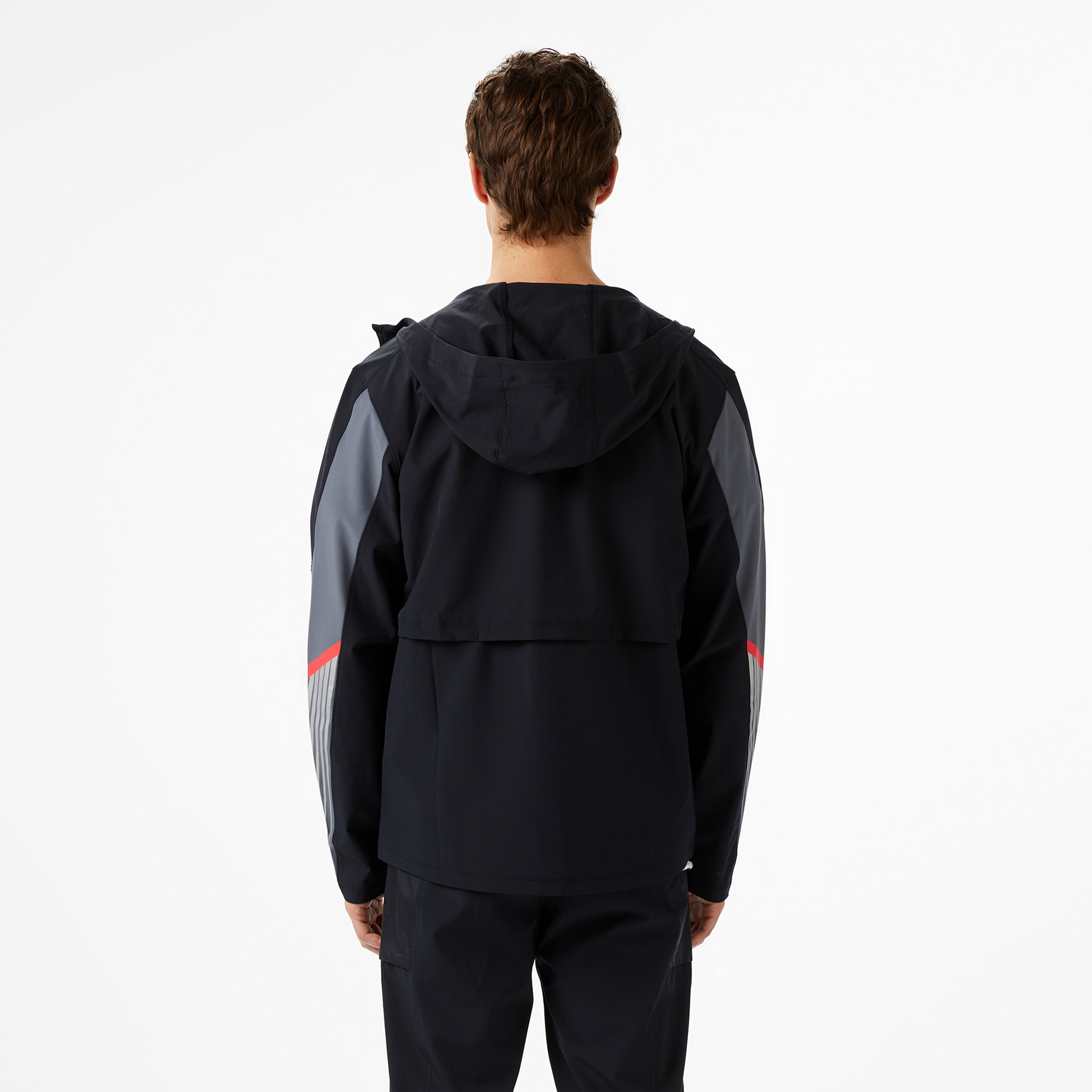 Under Armour Elociti Storm Hooded Erkek Siyah Koşu Ceketi