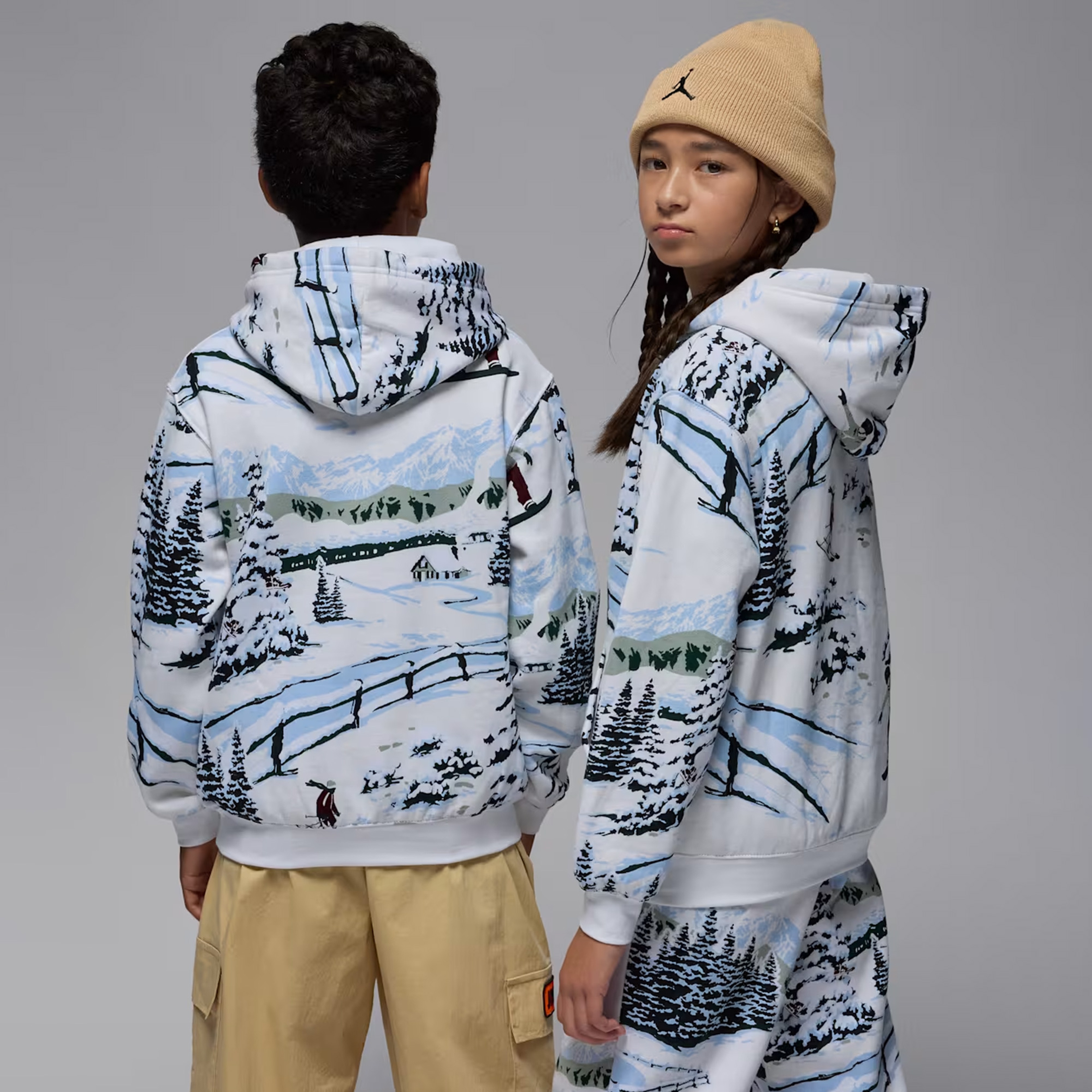 Jordan Jdn Mj Brooklyn Holiday Po Çocuk Krem Sweatshirt