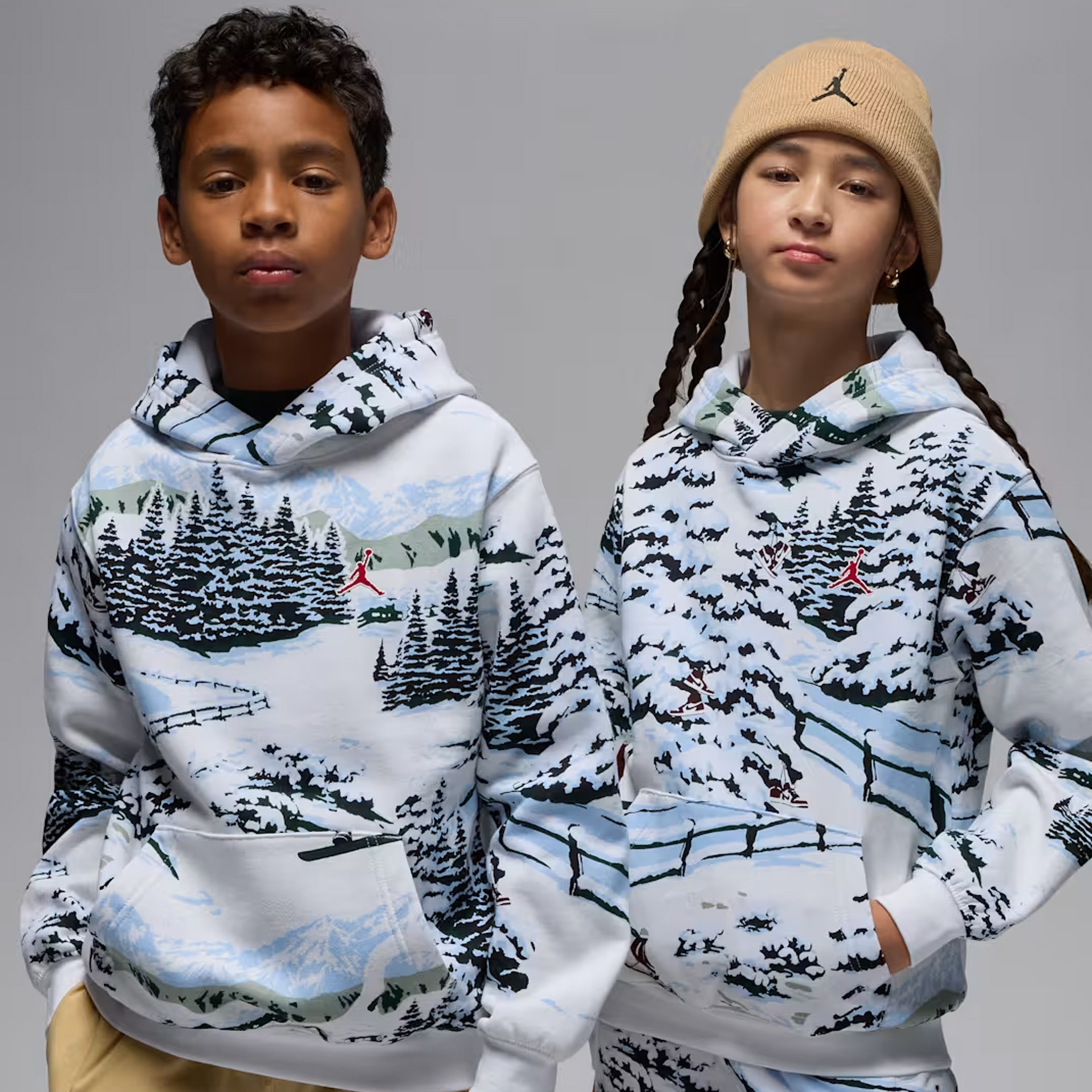 Jordan Jdn Mj Brooklyn Holiday Po Çocuk Krem Sweatshirt