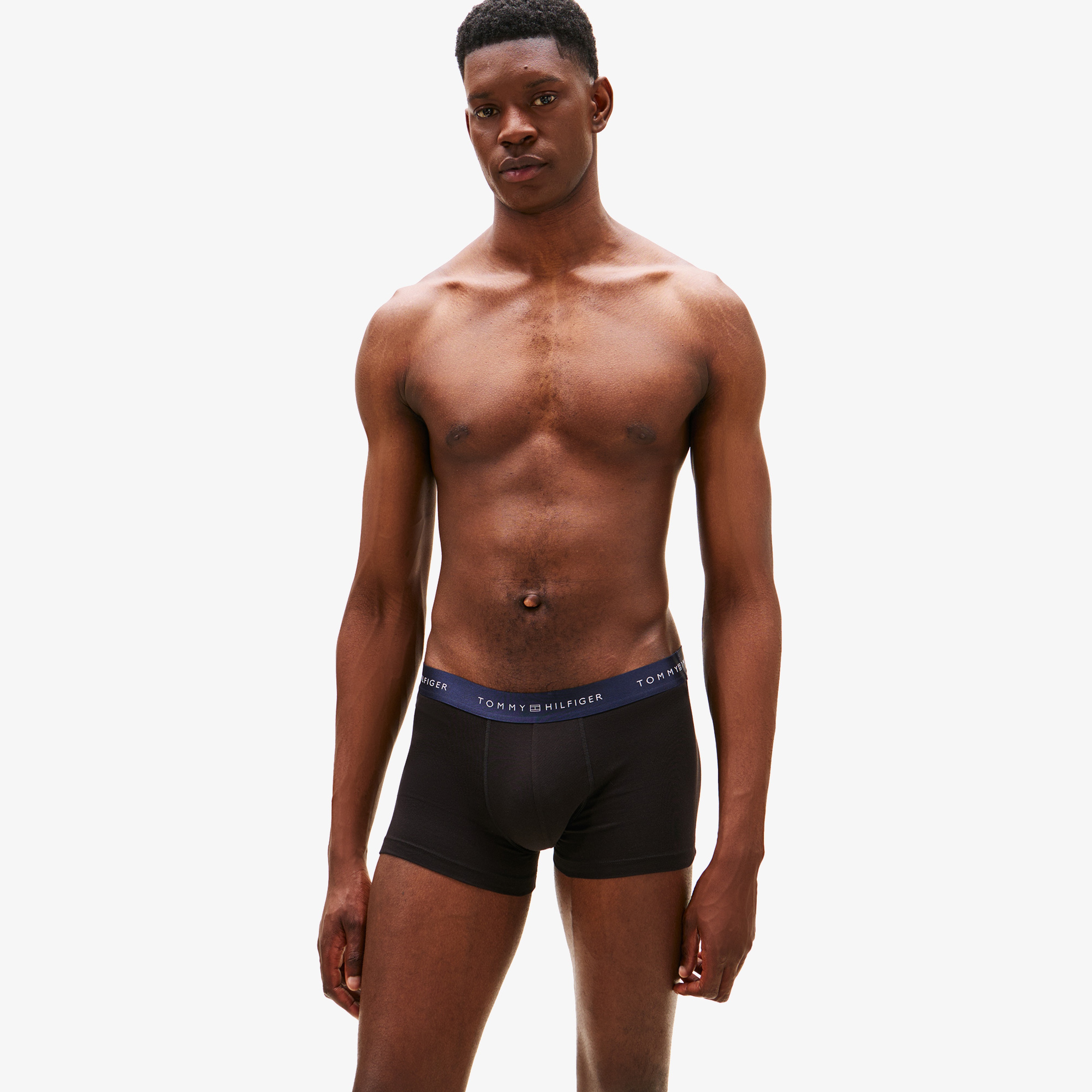 Tommy Hilfiger Trunk Metallic Erkek Bej 3'lü Boxer