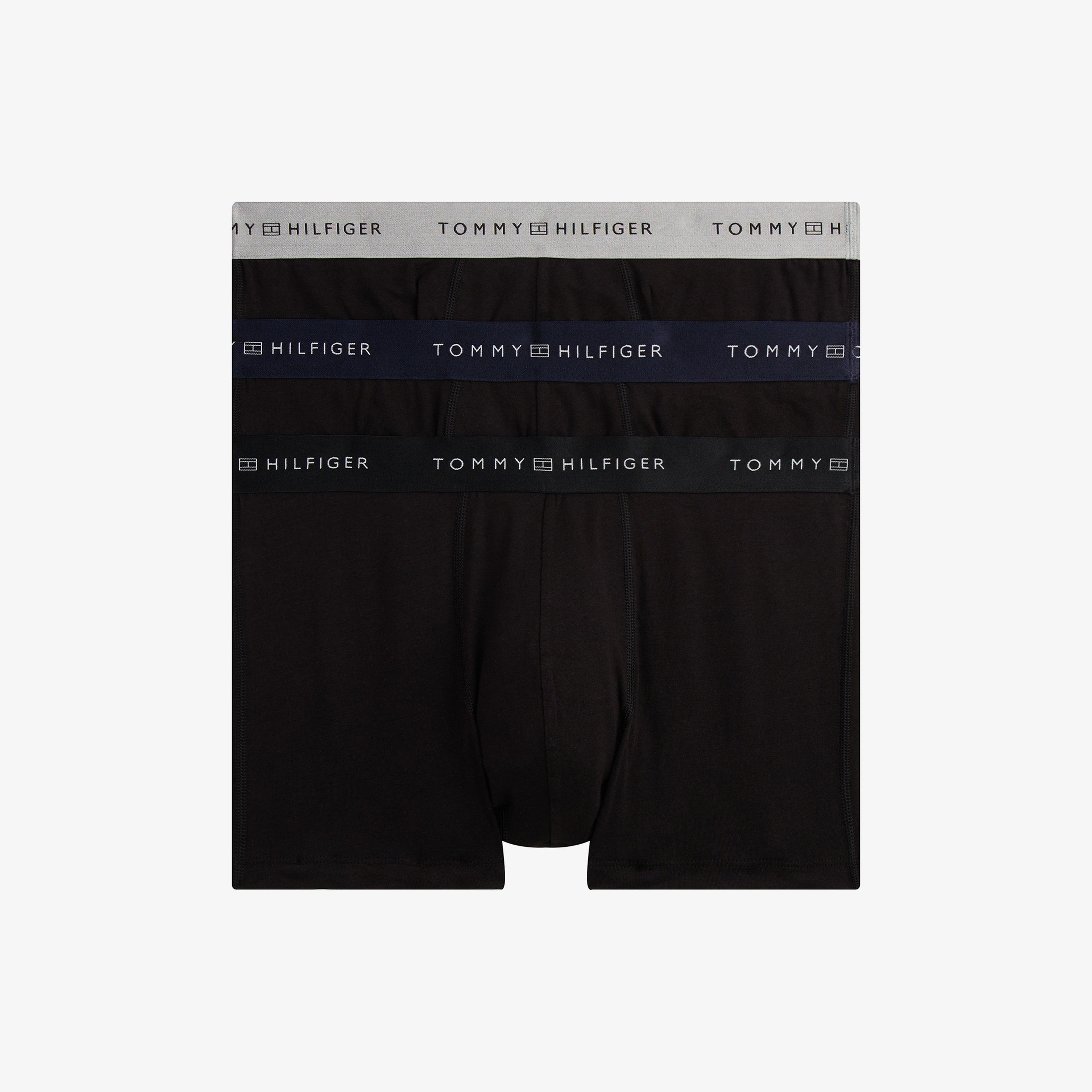 Tommy Hilfiger Trunk Metallic Erkek Bej 3'lü Boxer