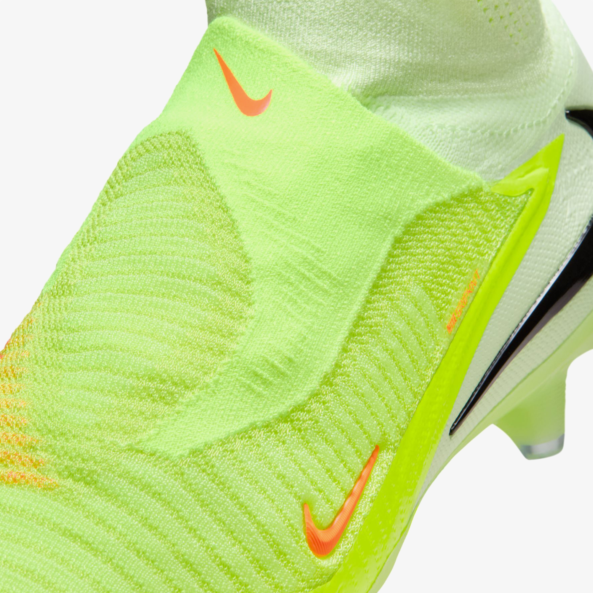 Nike Phantom 6 High Elite Erkek Turuncu Çim Saha Kramponu