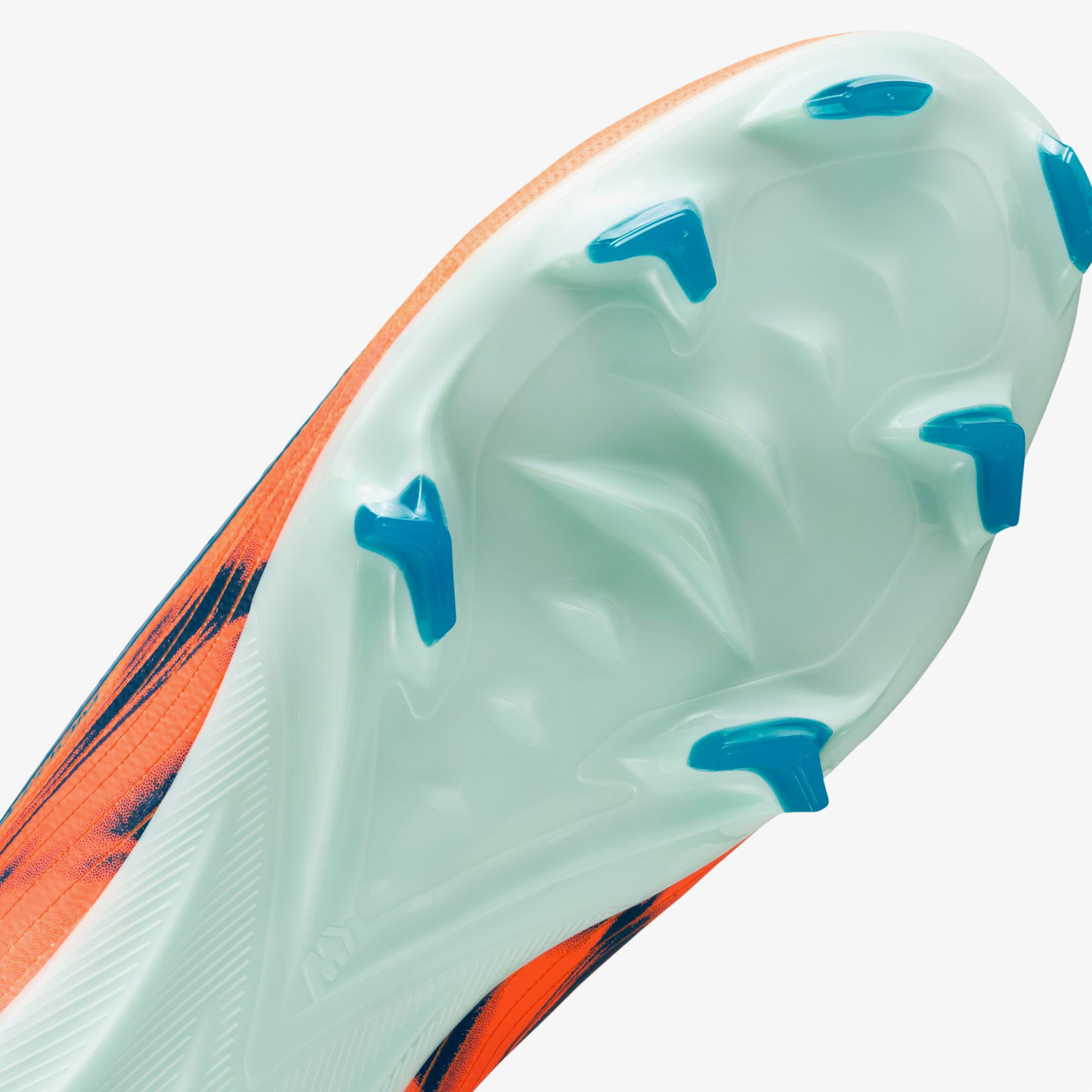 Nike Mercurial Superfly 10 Pro Kylian Mbappe Erkek Turuncu Çim Saha Kramponu