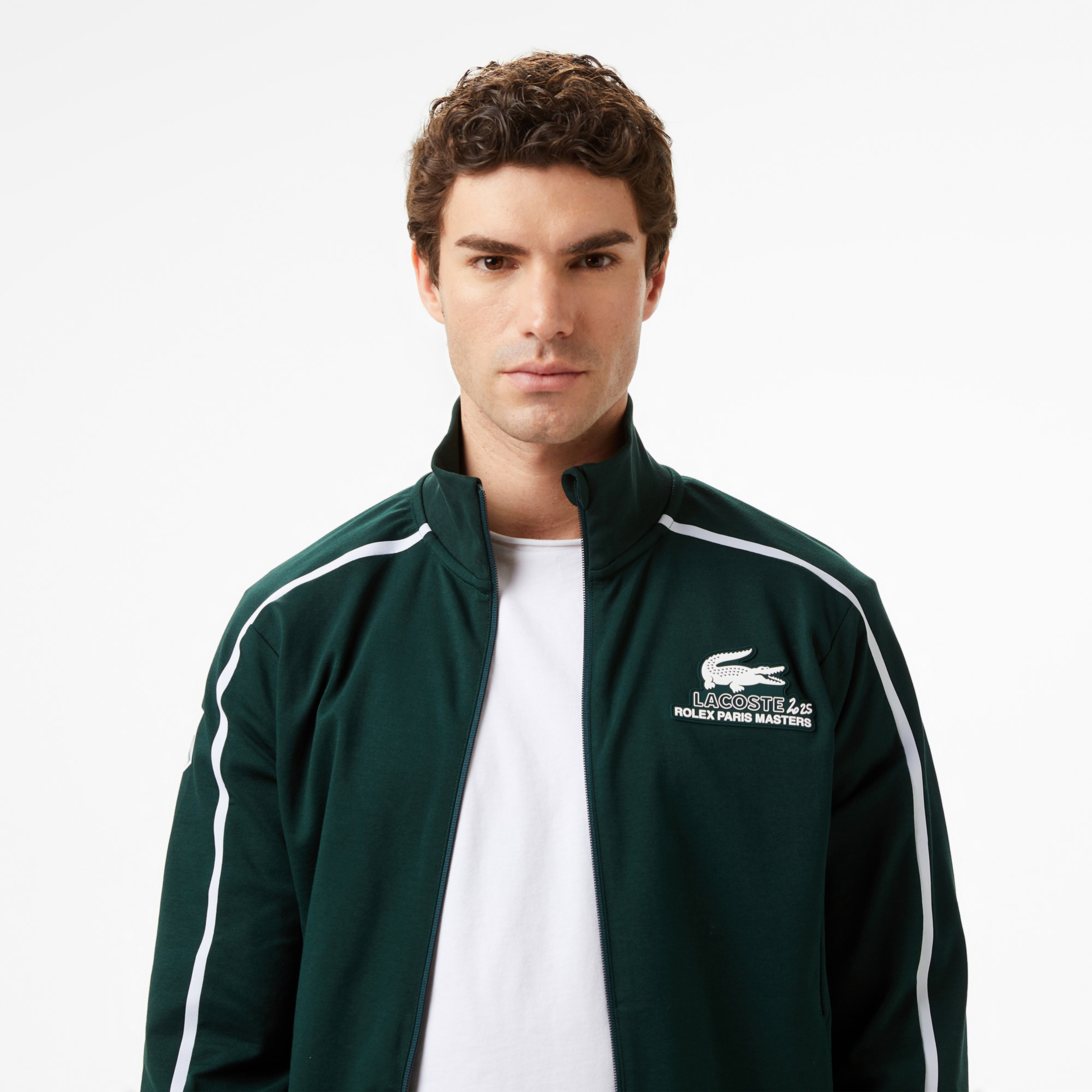 Lacoste Classic Erkek Yeşil Tenis Sweatshirt