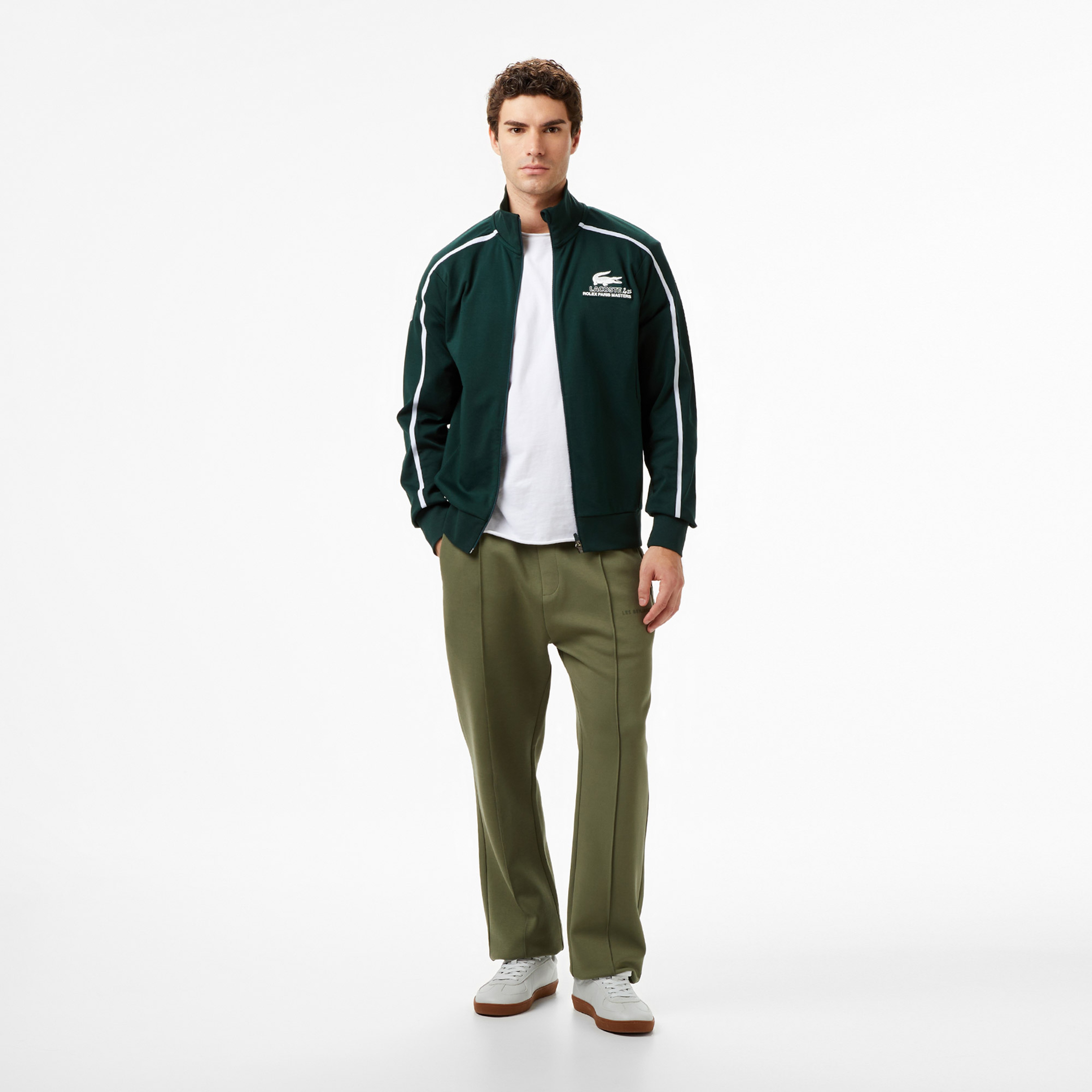 Lacoste Classic Erkek Yeşil Tenis Sweatshirt