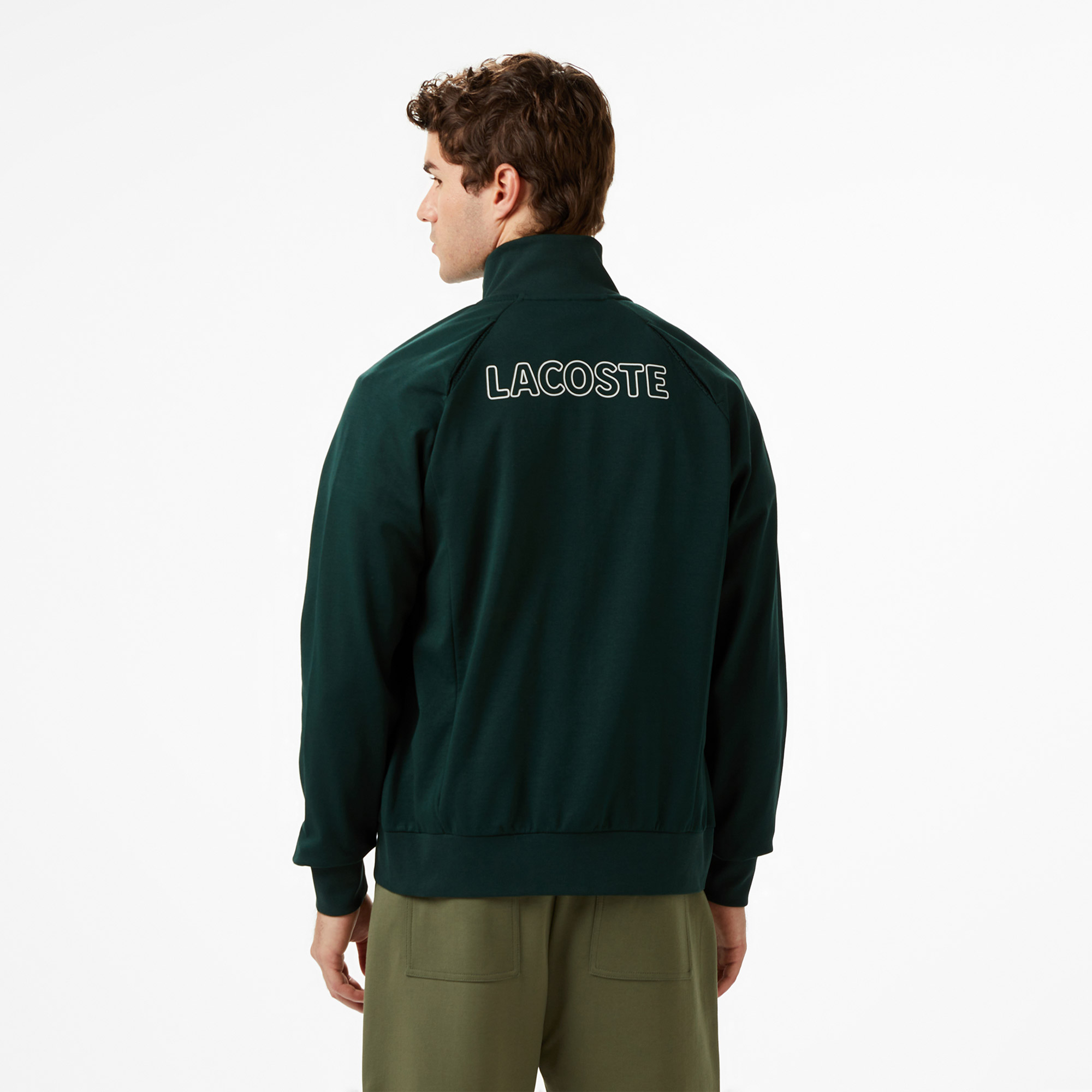 Lacoste Classic Erkek Yeşil Tenis SweatshirtLSH5719| Occasion
