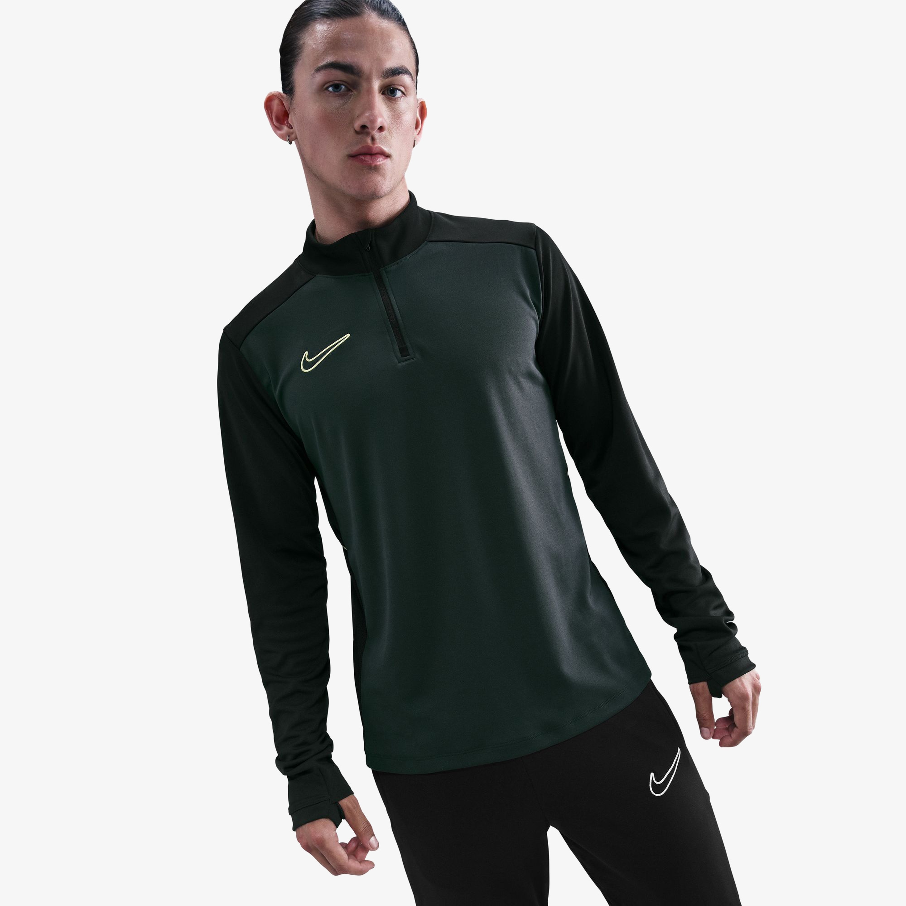 Nike Academy Erkek Yeşil Futbol T-Shirt
