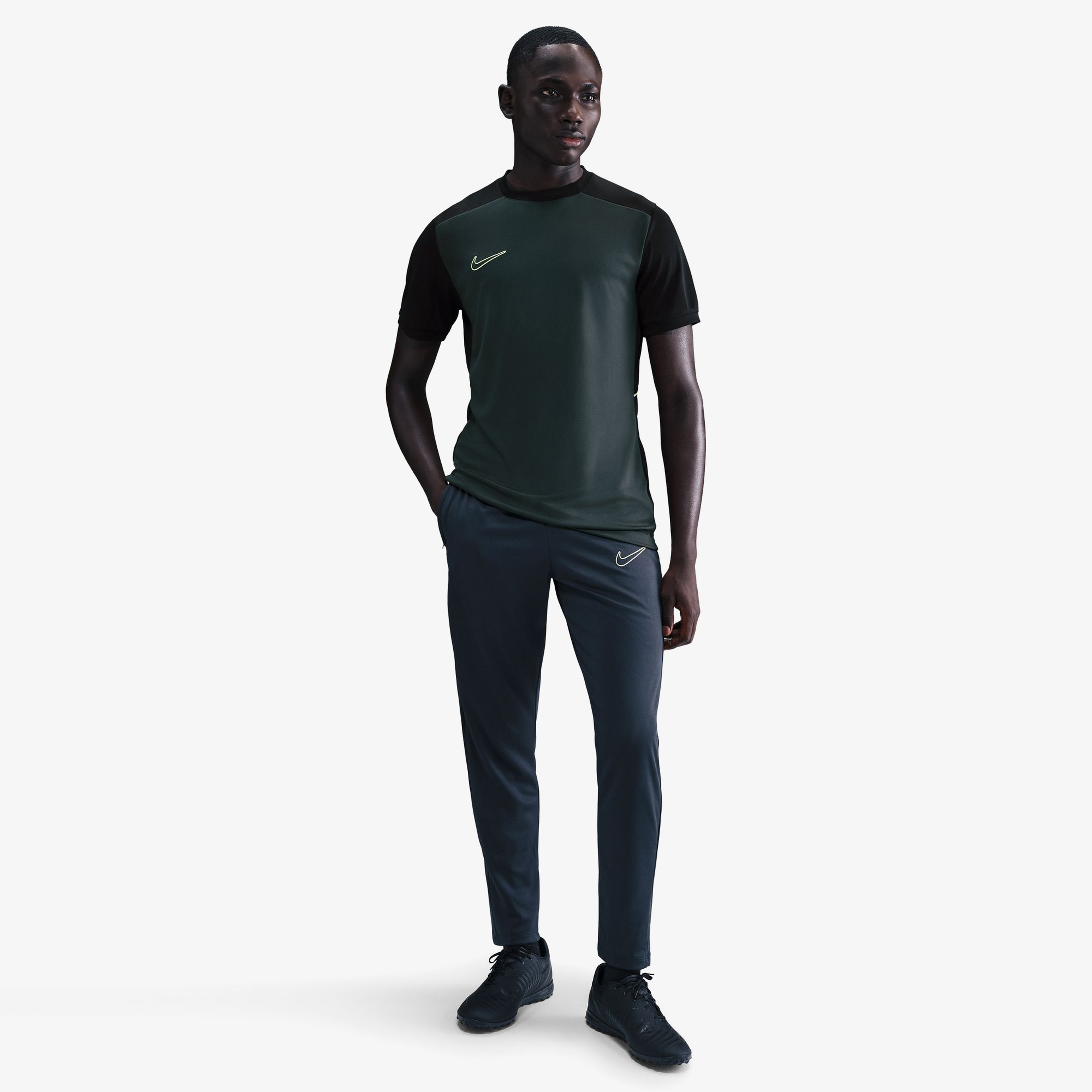 Nike Academy Erkek Yeşil Futbol T-Shirt