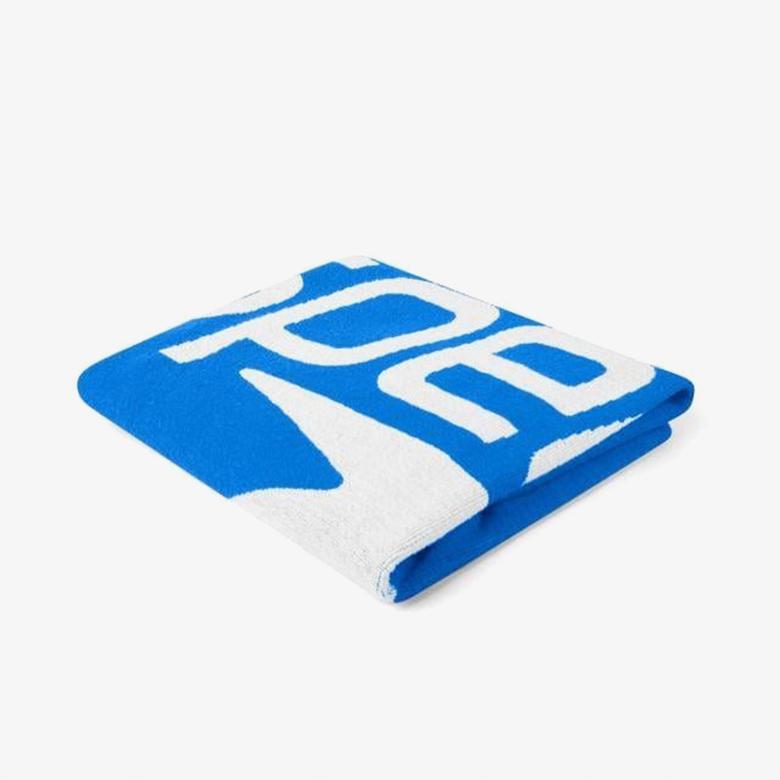 Speedo Logo Towel Au Unisex Mavi Havlu