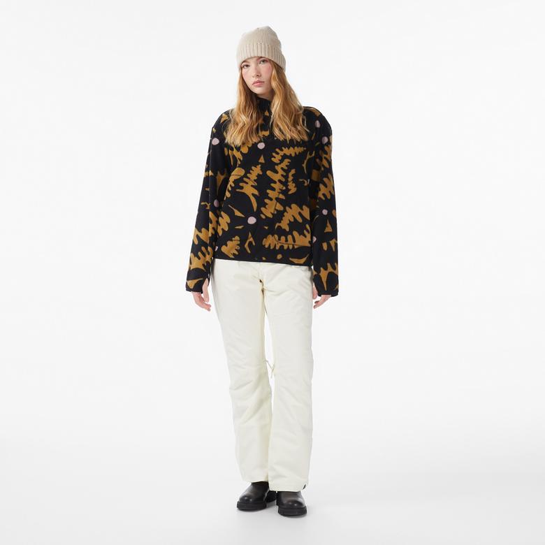 Roxy Moonrising Fleece Kadın Yeşil Polar