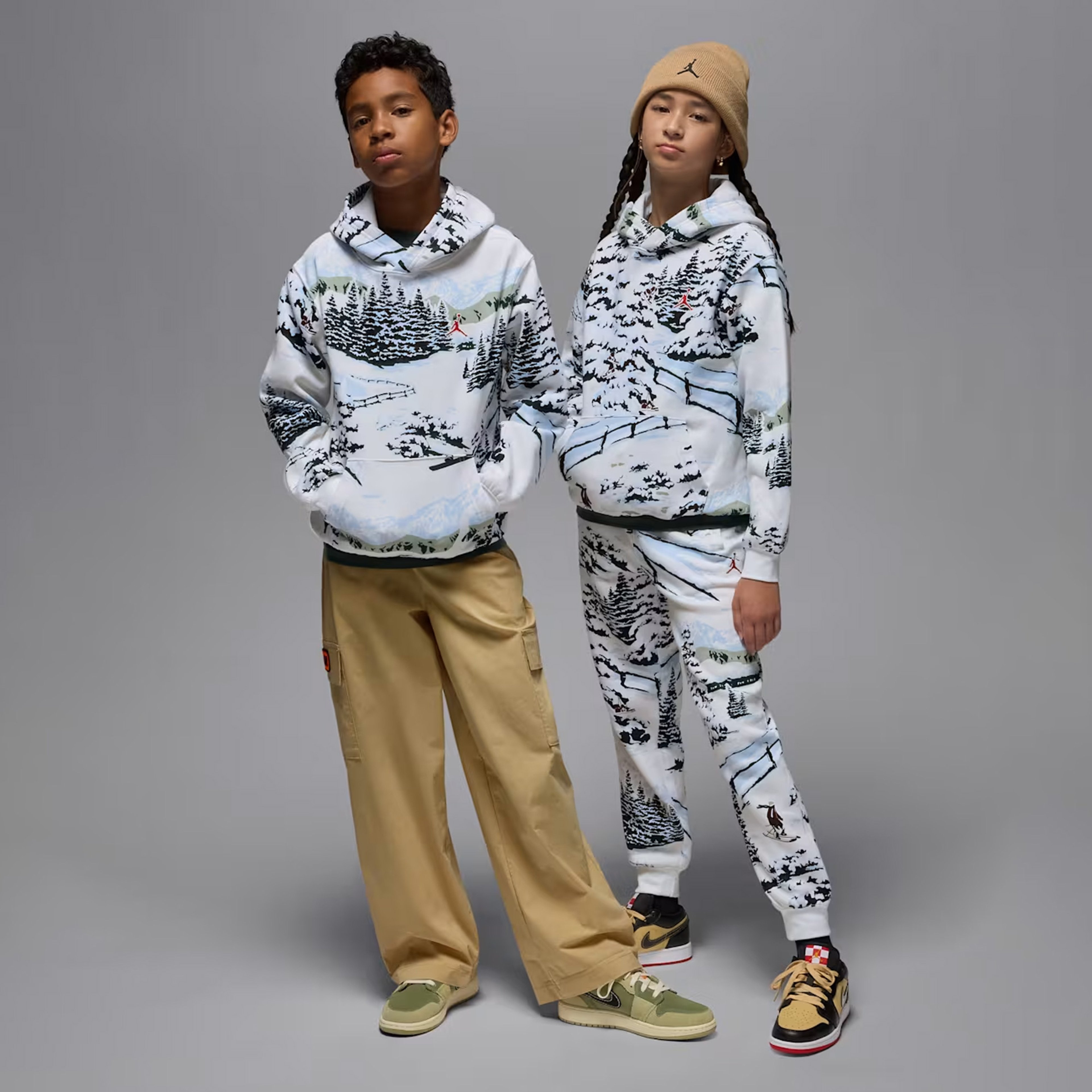 Jordan Jdn Mj Brooklyn Holiday Po Çocuk Krem Sweatshirt