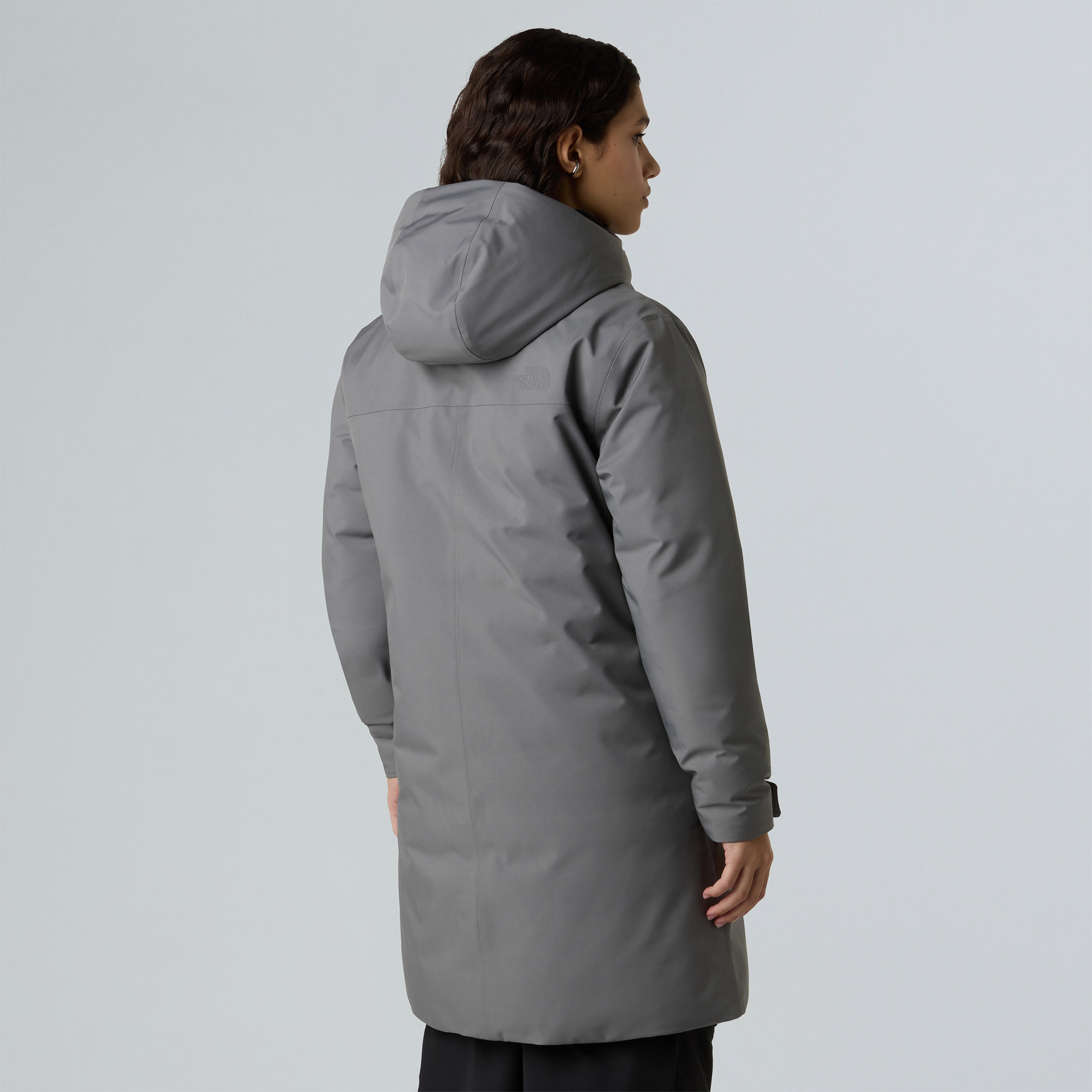 The North Face Mountain Range Kaz Tüyü Kadın Gri Mont
