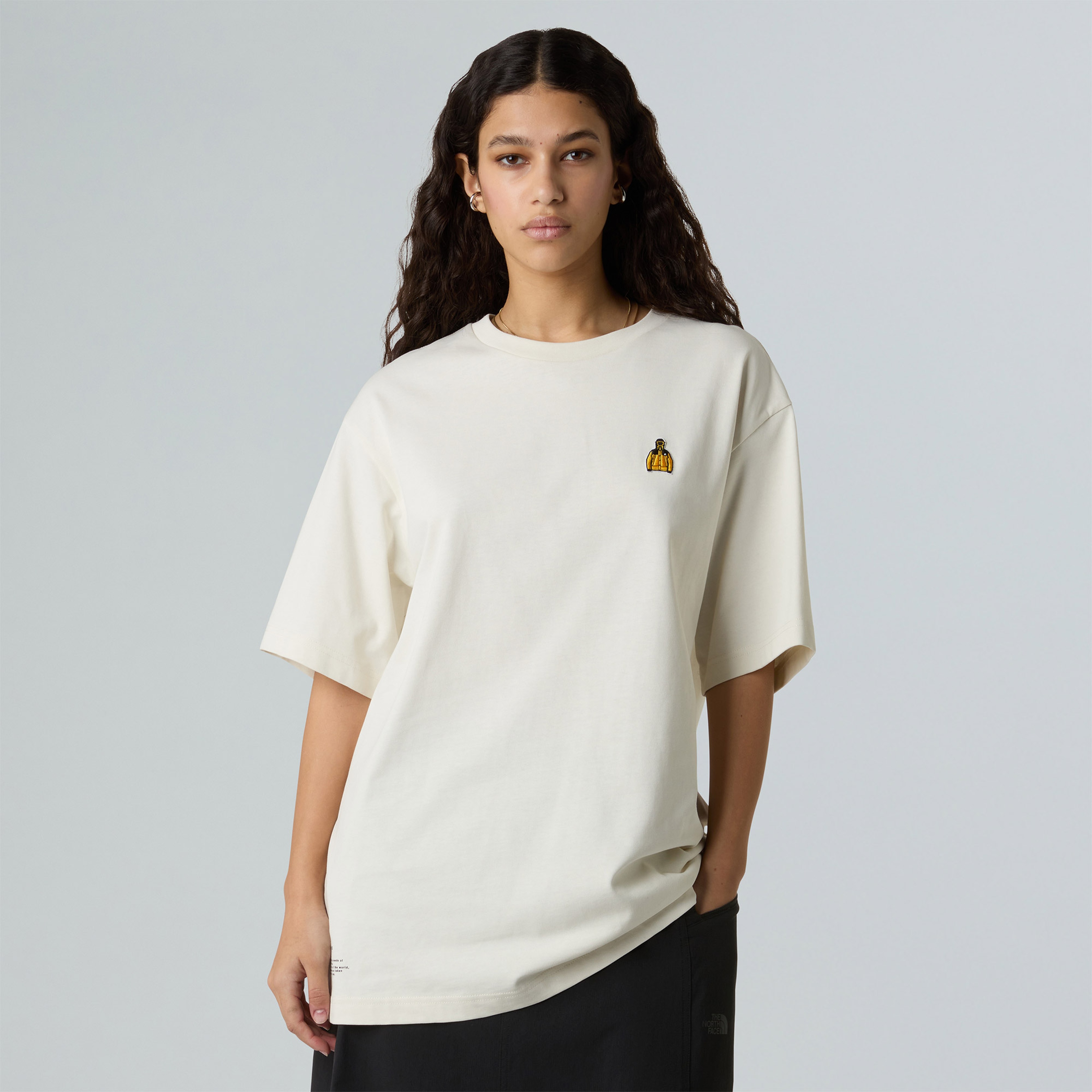 The North Face Icon Mountain Erkek Beyaz T-Shirt