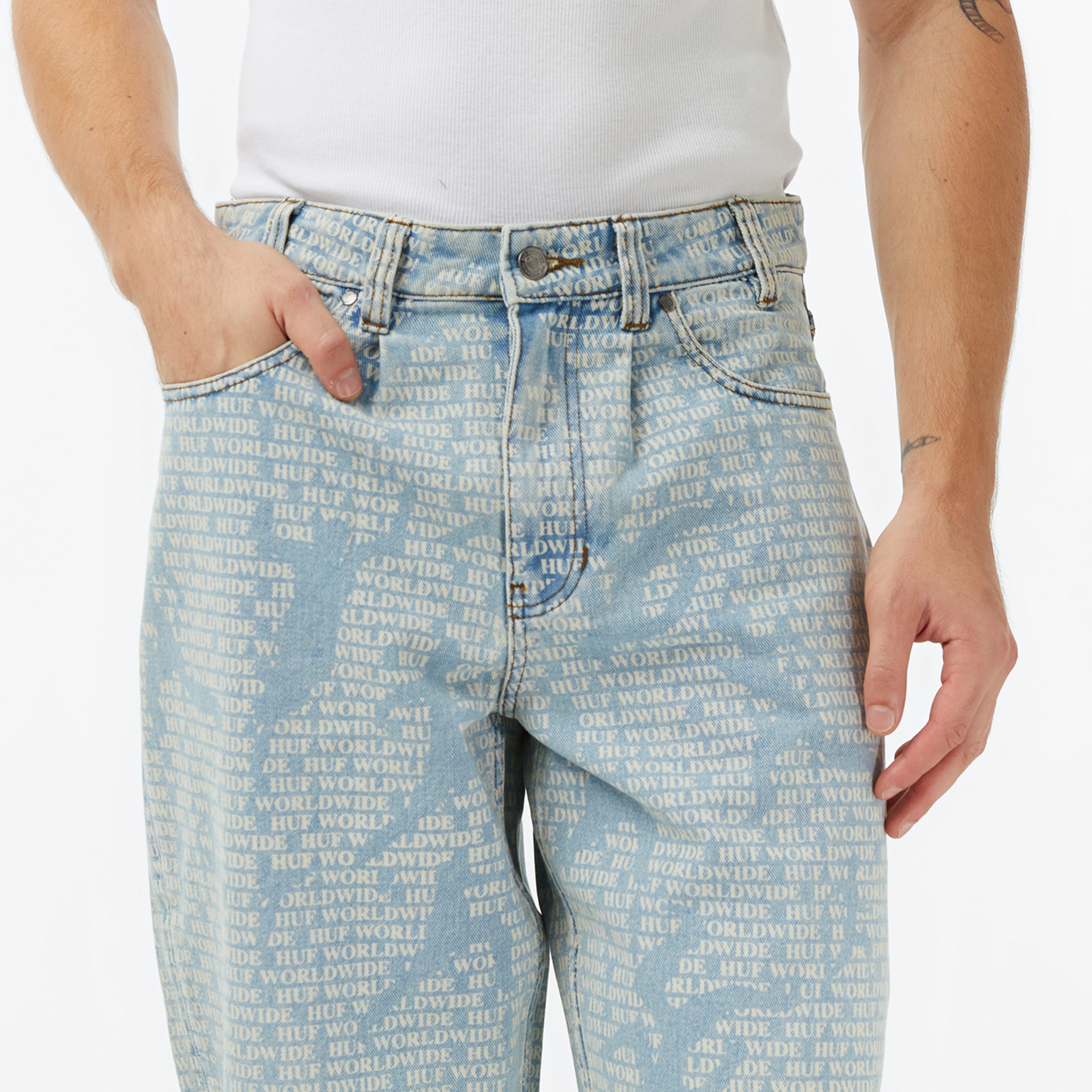 Huf Cromer Ceremony Erkek Mavi Pantolon