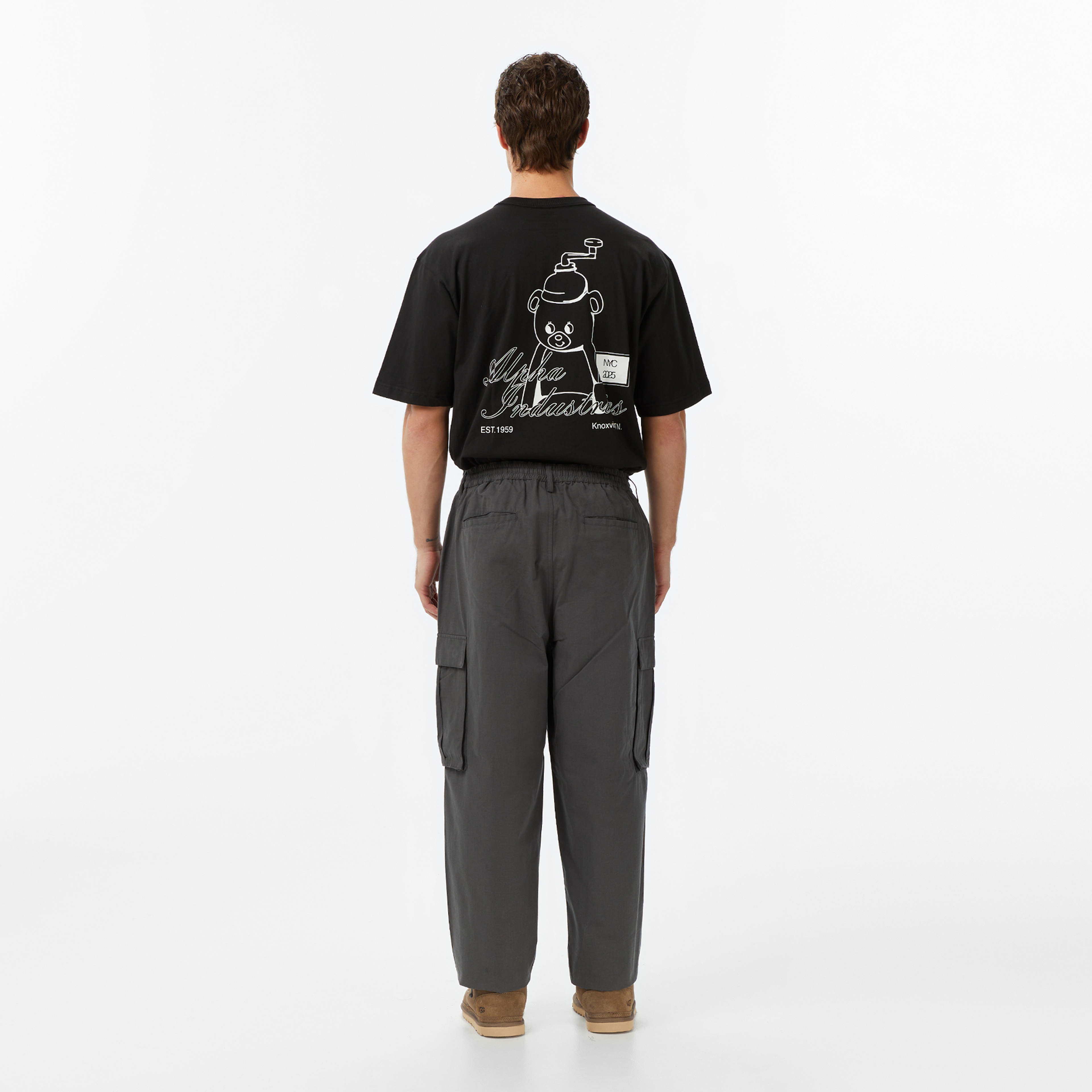 Huf Mateo Cargo Erkek Siyah Pantolon