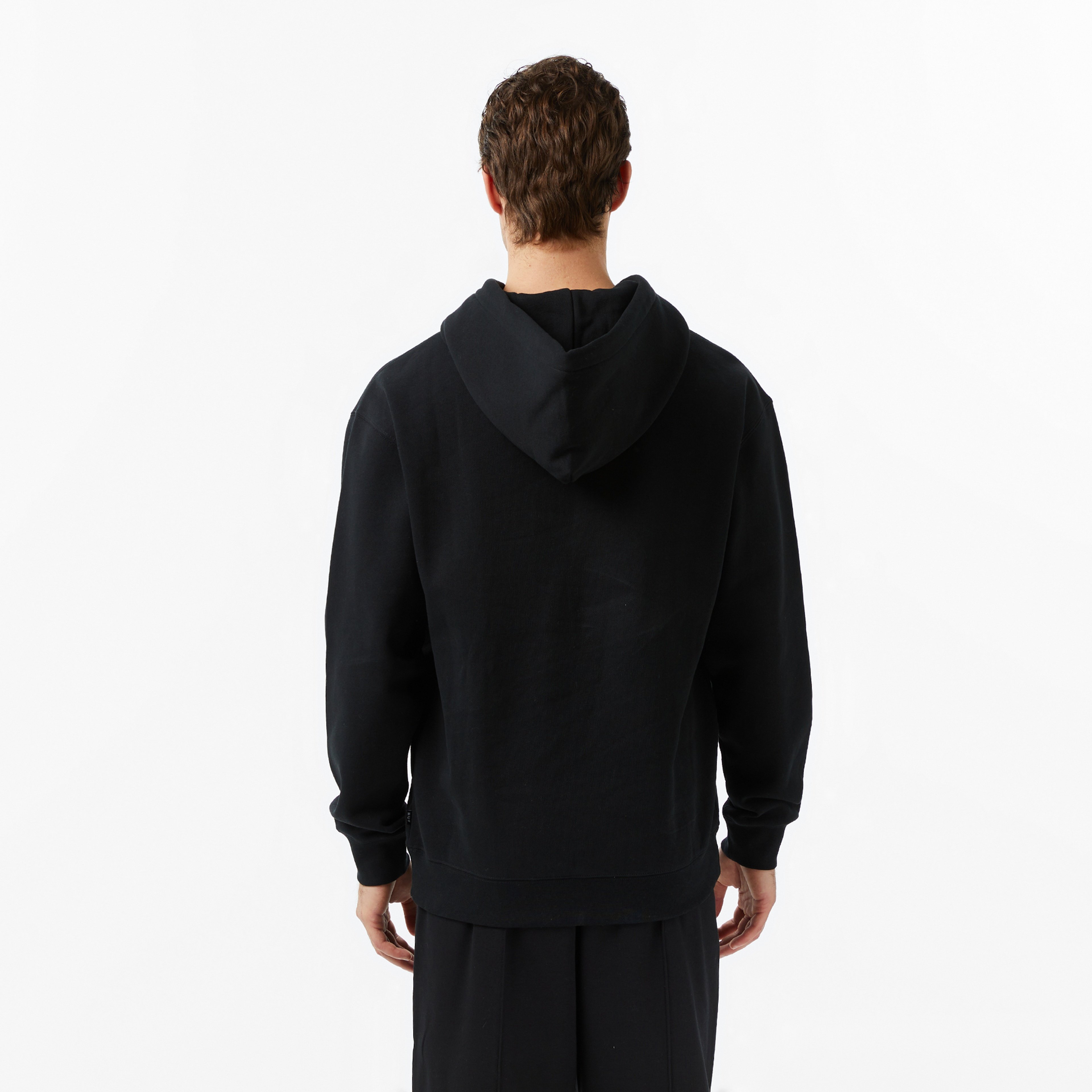 Huf Backstreet Angels Pullover Erkek Siyah Hoodie