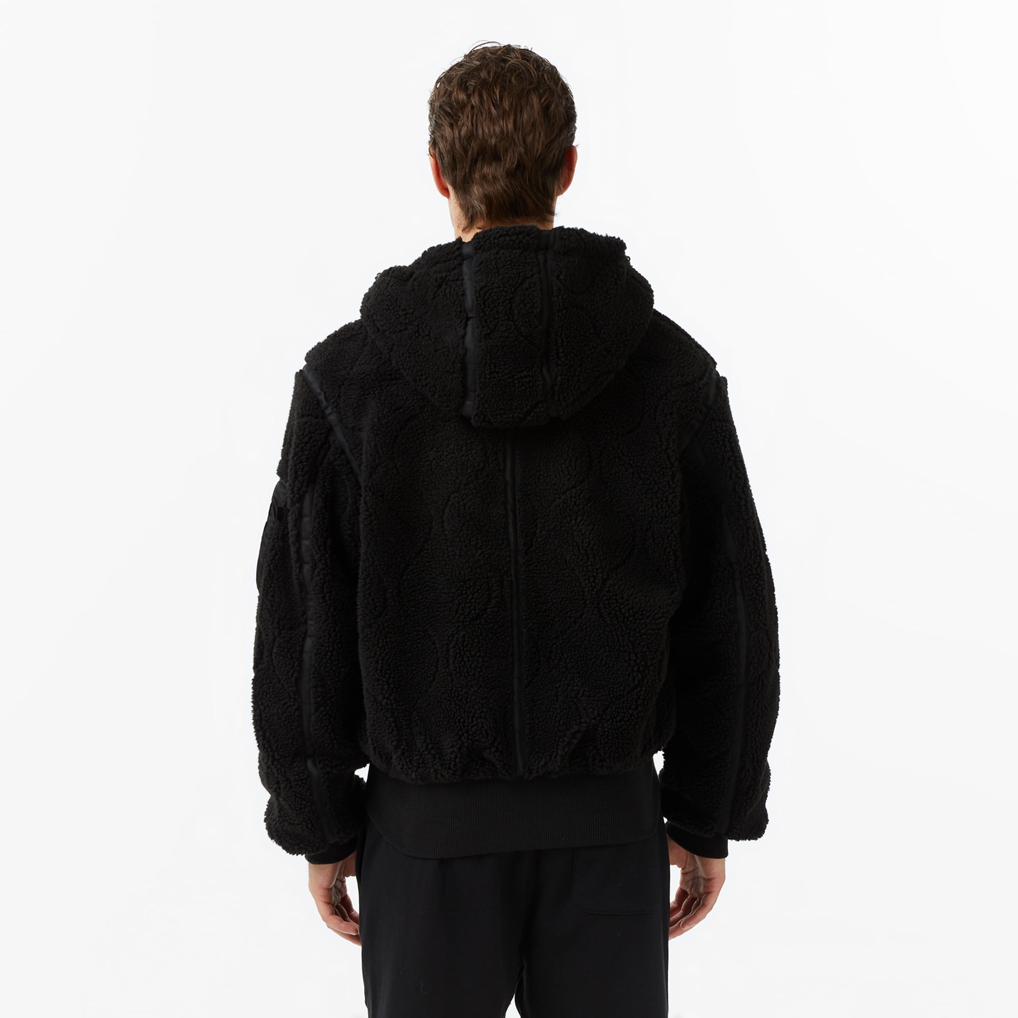Alpha Industries Sherpa Onion-Quilted Erkek Siyah Mont