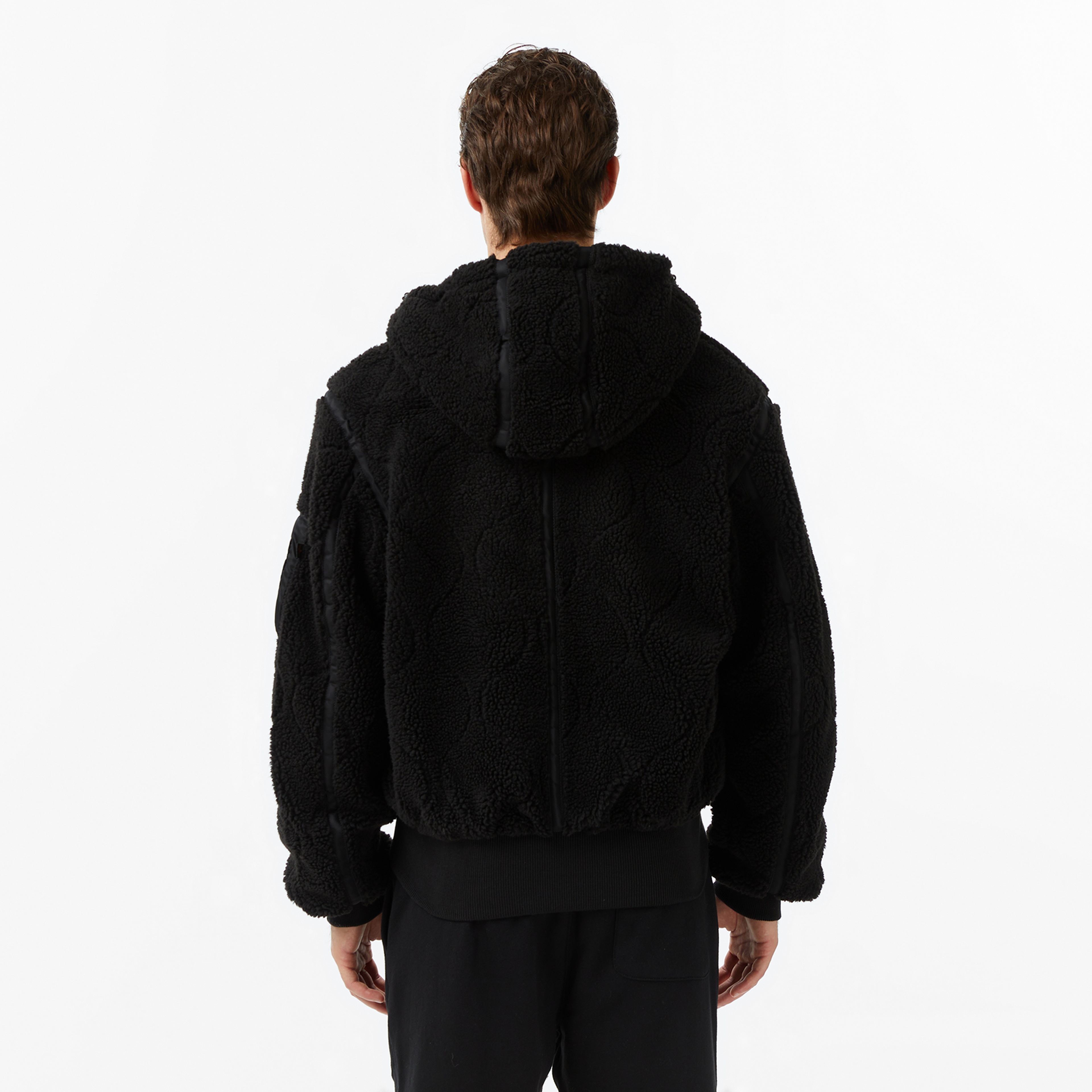 Alpha Industries Sherpa Onion-Quilted Erkek Siyah Mont