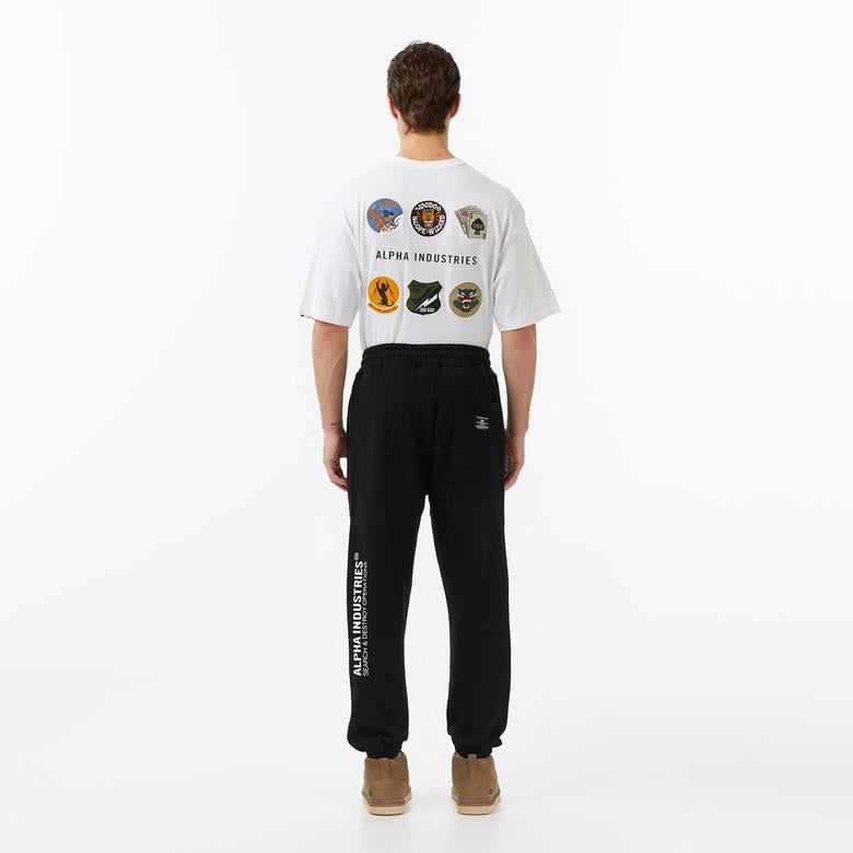 Alpha Industries Uniform Relaxed Fit Erkek Siyah Eşofman Altı