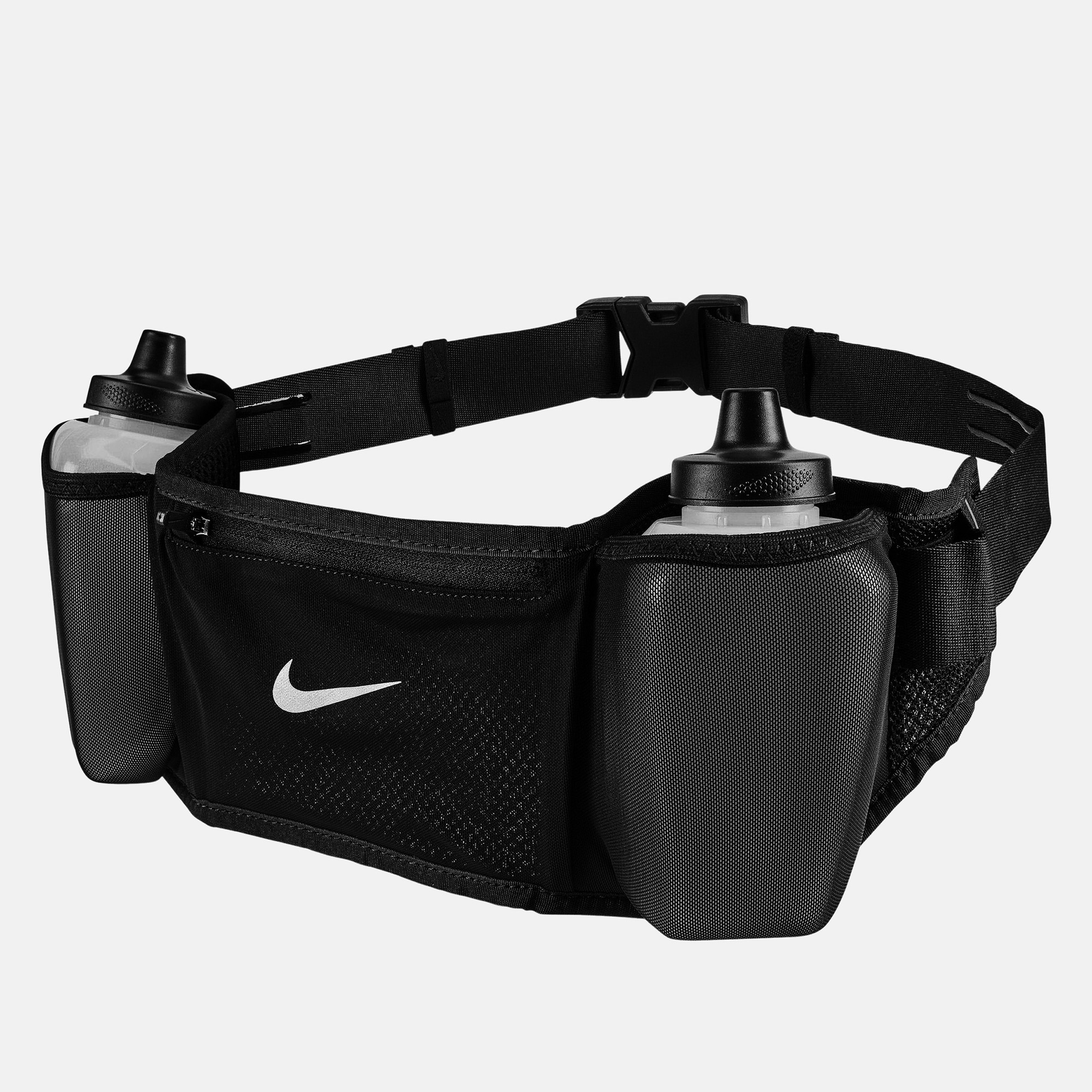 Nike Flex Stride Dbl Bottle Belt 24 Oz Unisex Siyah Koşu Çantası