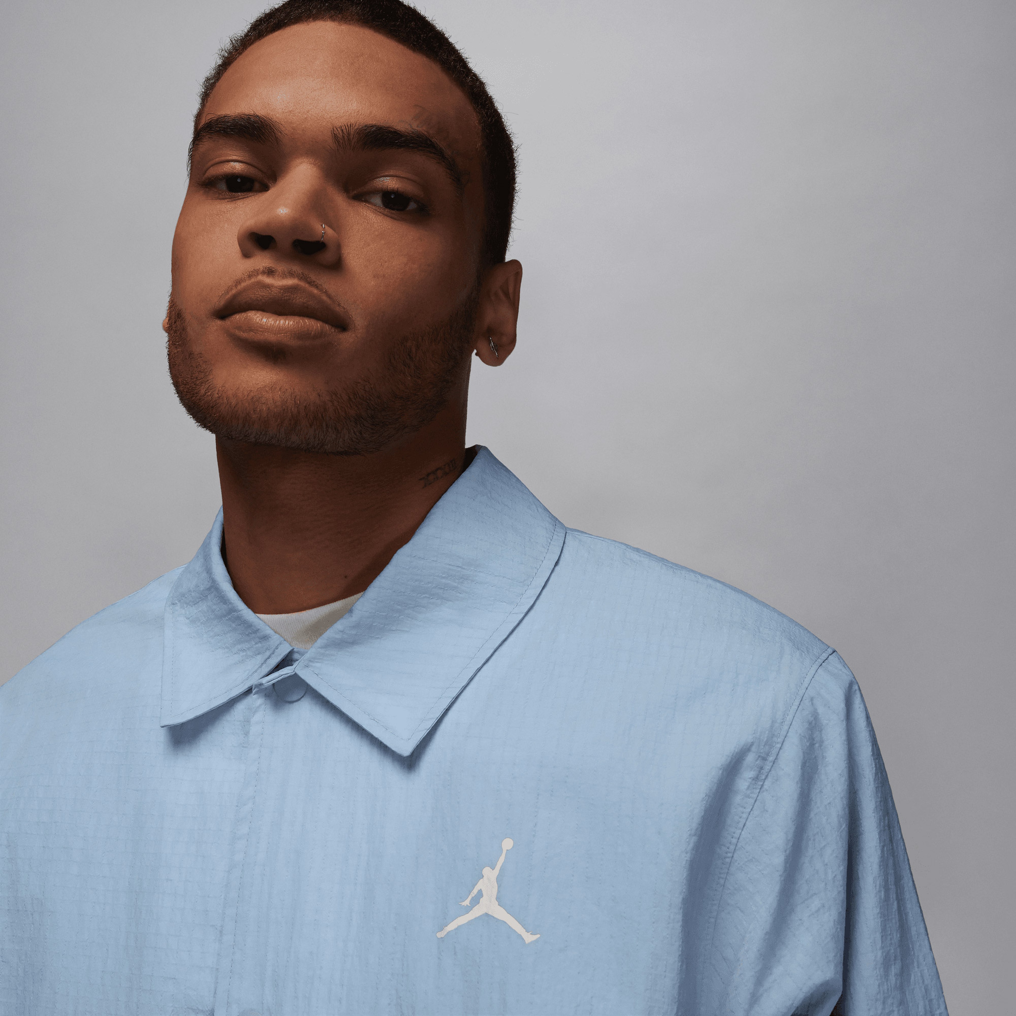 Jordan Essentials Antrenör Erkek Mavi Ceket