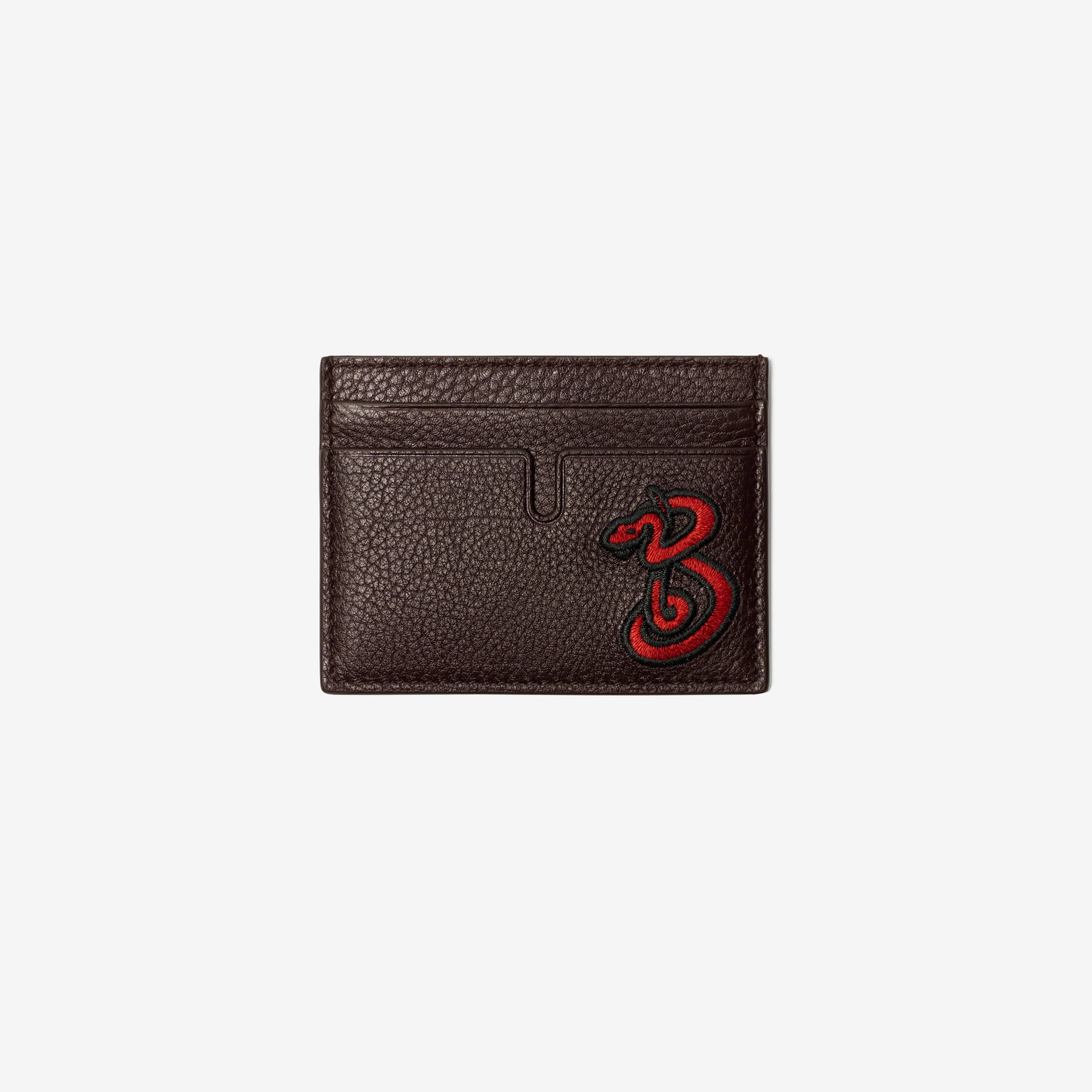 Burberry Sandon Snake Erkek Siyah Kartlık