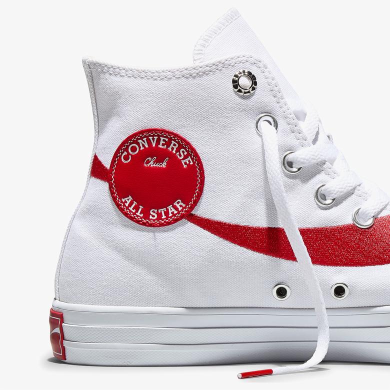 Converse x Coca-Cola Chuck Taylor All Star Unisex Beyaz Sneaker