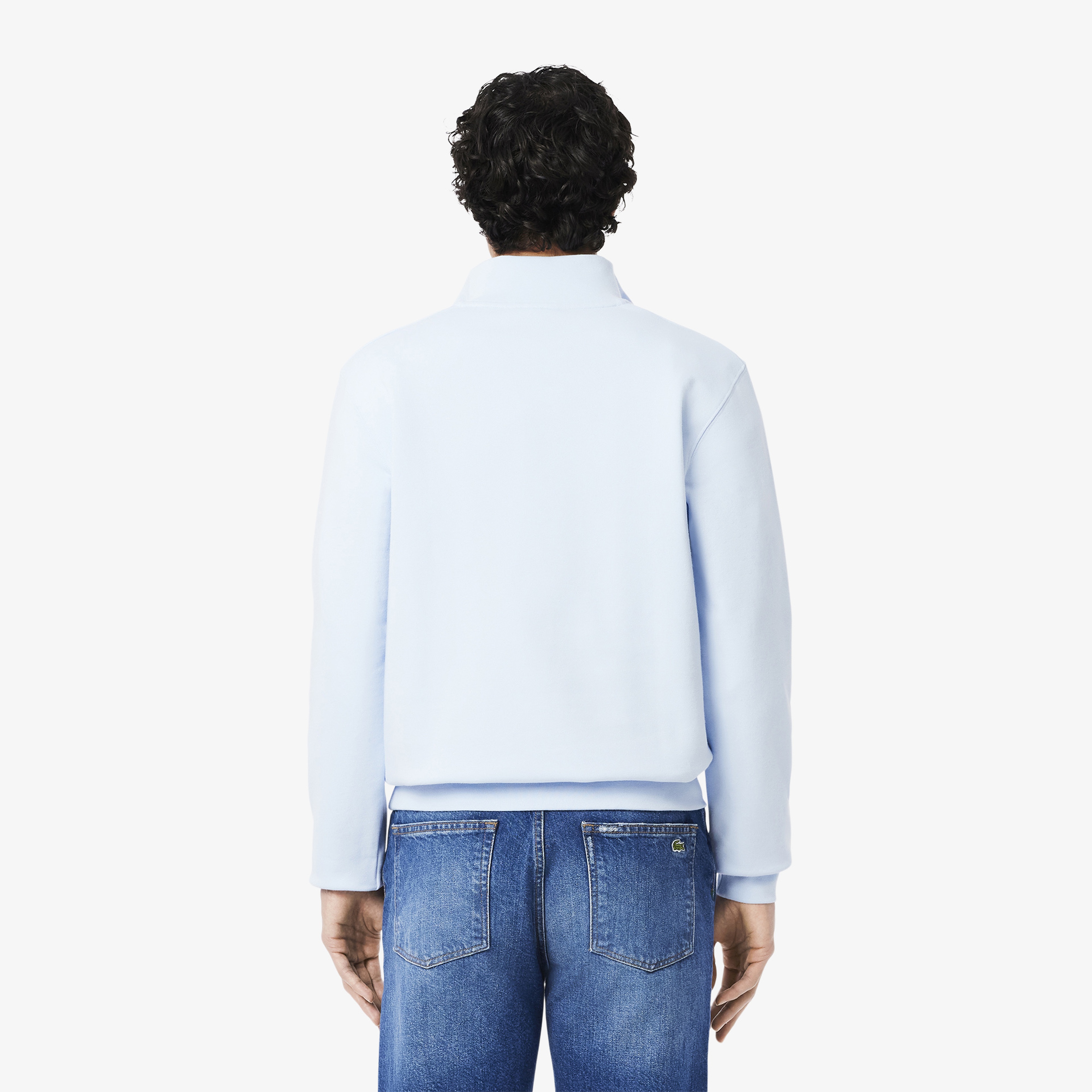 Lacoste Core Collection Erkek Mavi Sweatshirt