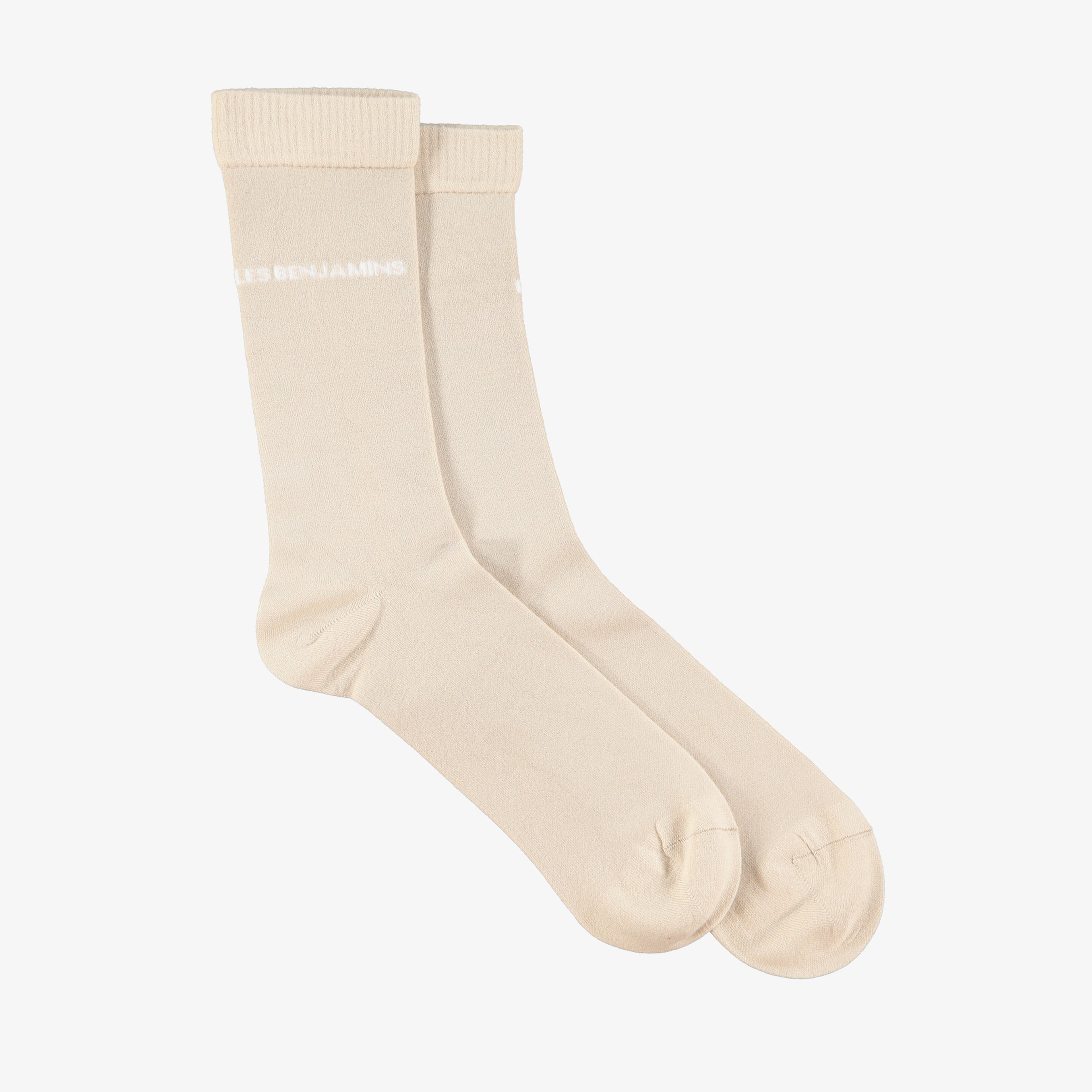 Les Benjamins 403 Unisex Bej Çorap