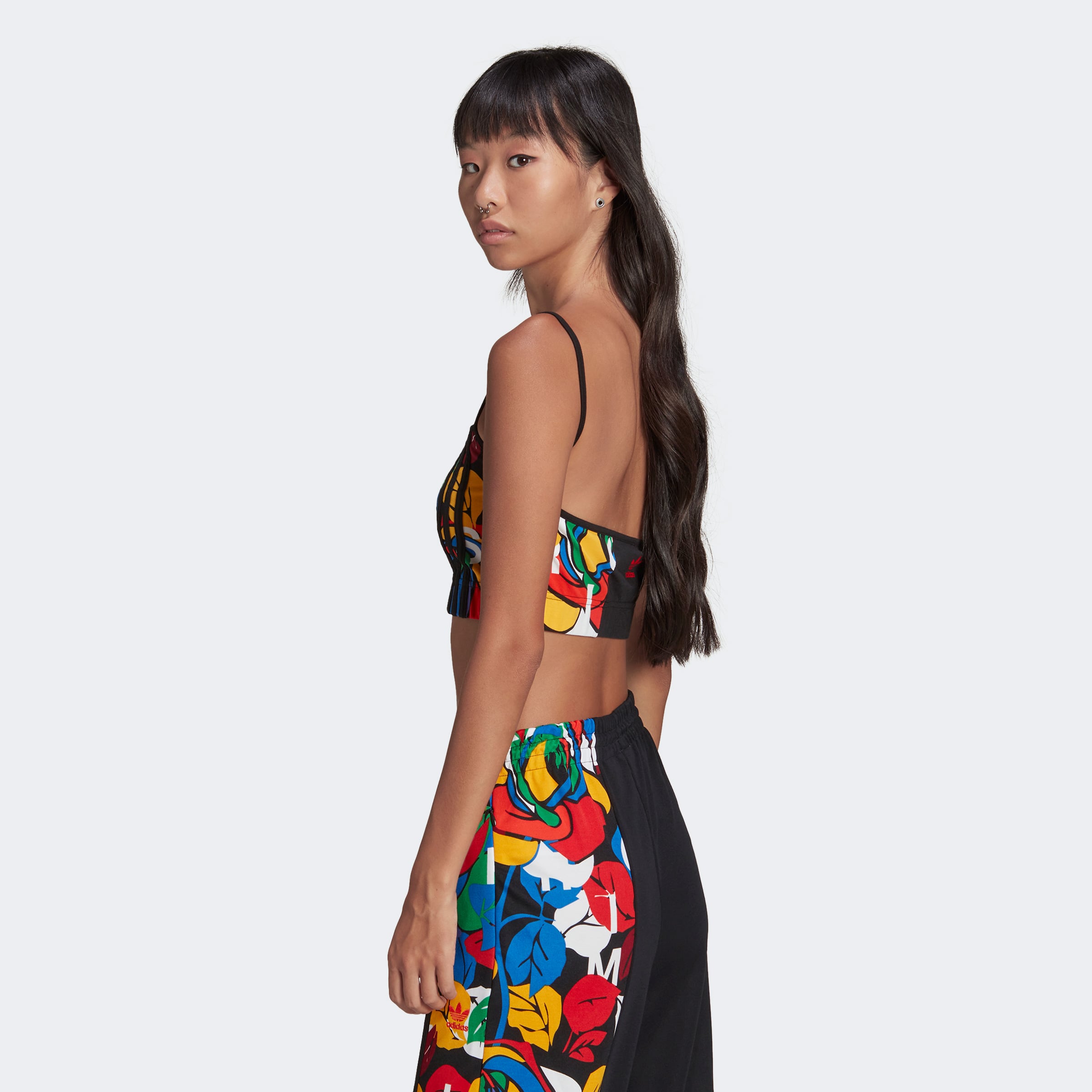 adidas x Rich Mnisi Kadın Siyah Crop