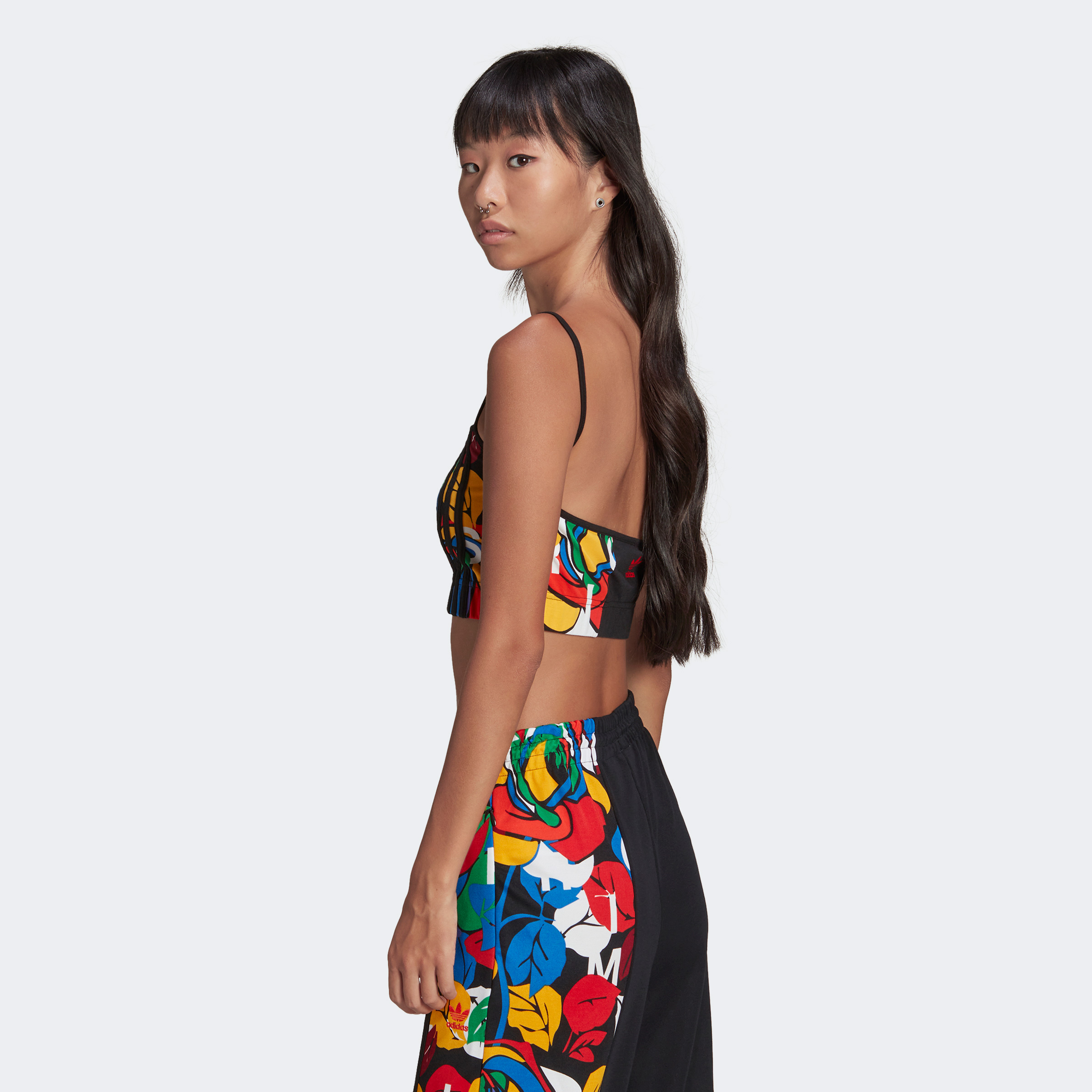 adidas x Rich Mnisi Kadın Siyah Crop